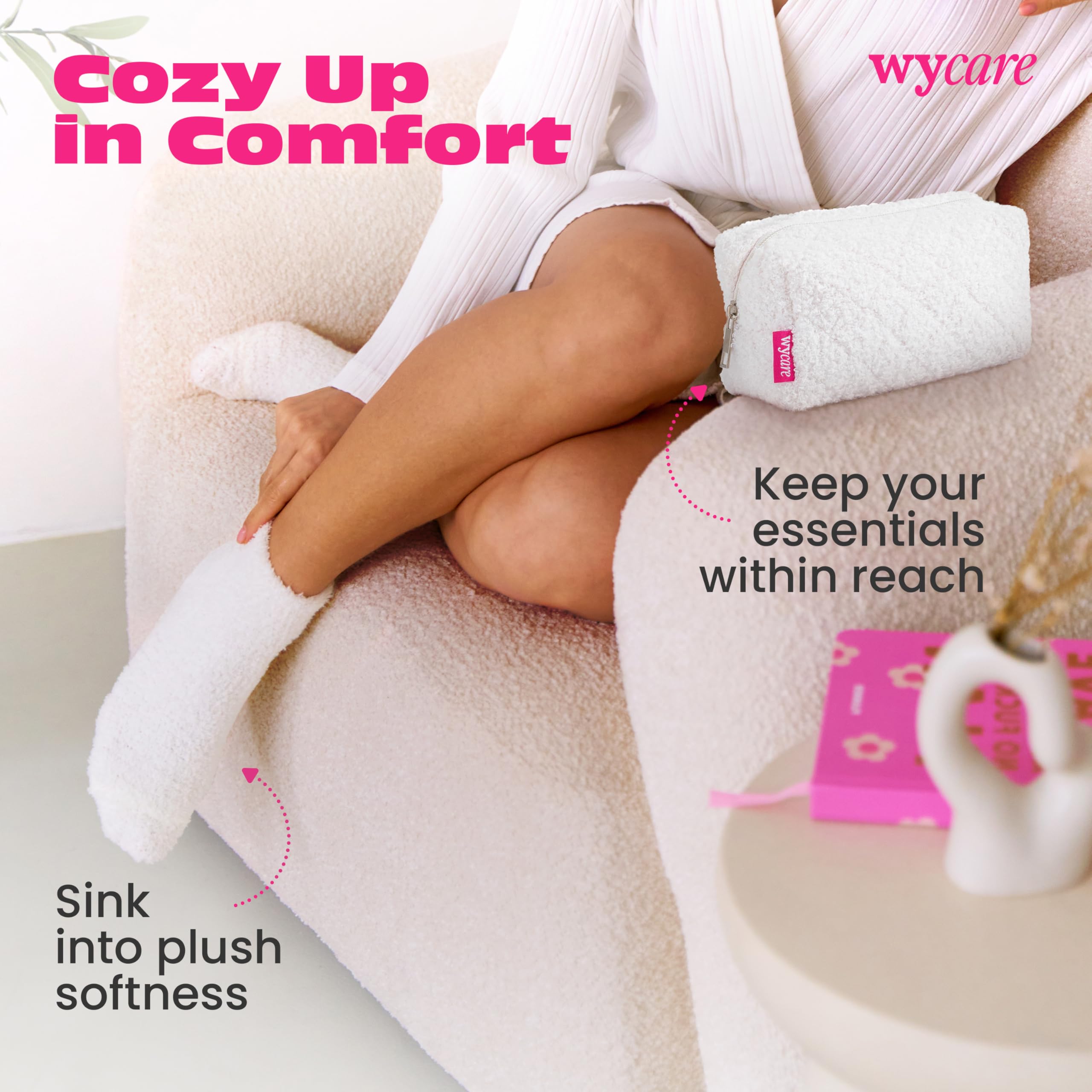 Wycare Luxury Spa Gift Box for Women - Birthday, Get Well Soon & Self Care Gift Basket Set - Best Friend Care Package with Relaxation Essentials - Perfect for Birthdays, Anniversaries & Recovery Gifts