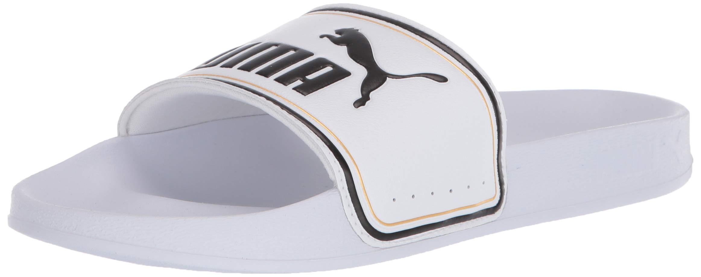 PUMA Men's Leadcat Suede Slide Sandals - Comfortable Summer Slides for Pool, Beach & Casual Wear