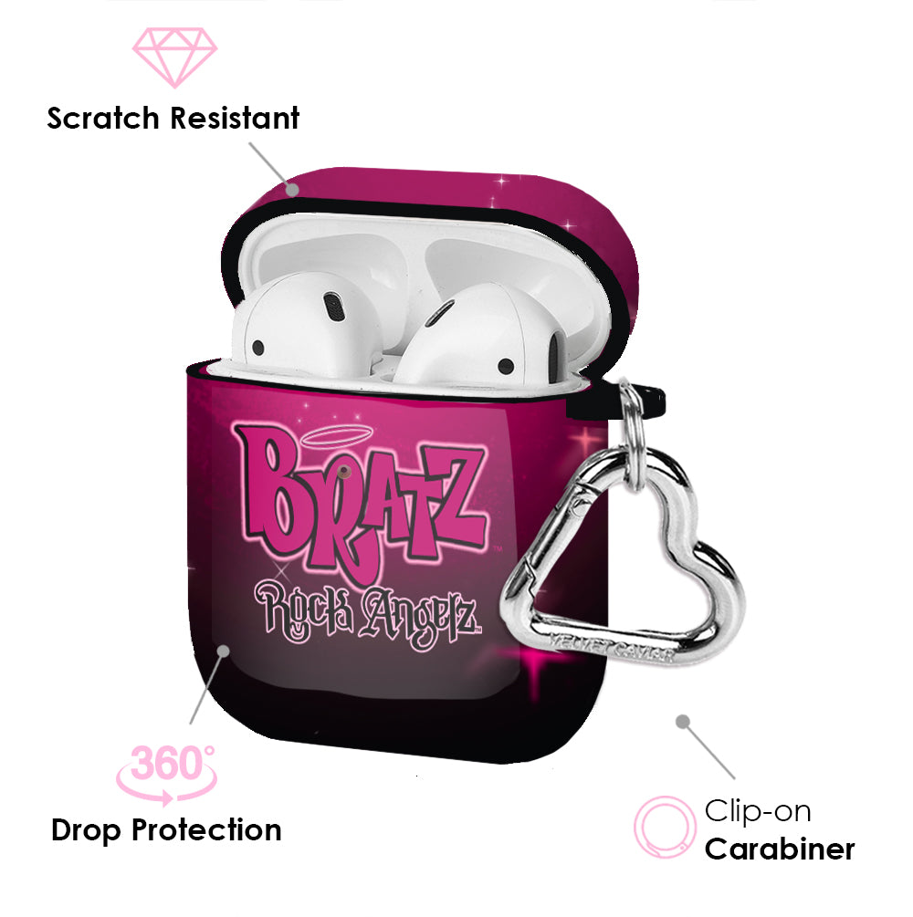 Bratz Rock Angelz Airbrush AirPod Case - Stylish Protective Cover for Apple AirPods - Perfect for Music Lovers & Fashion Accessories