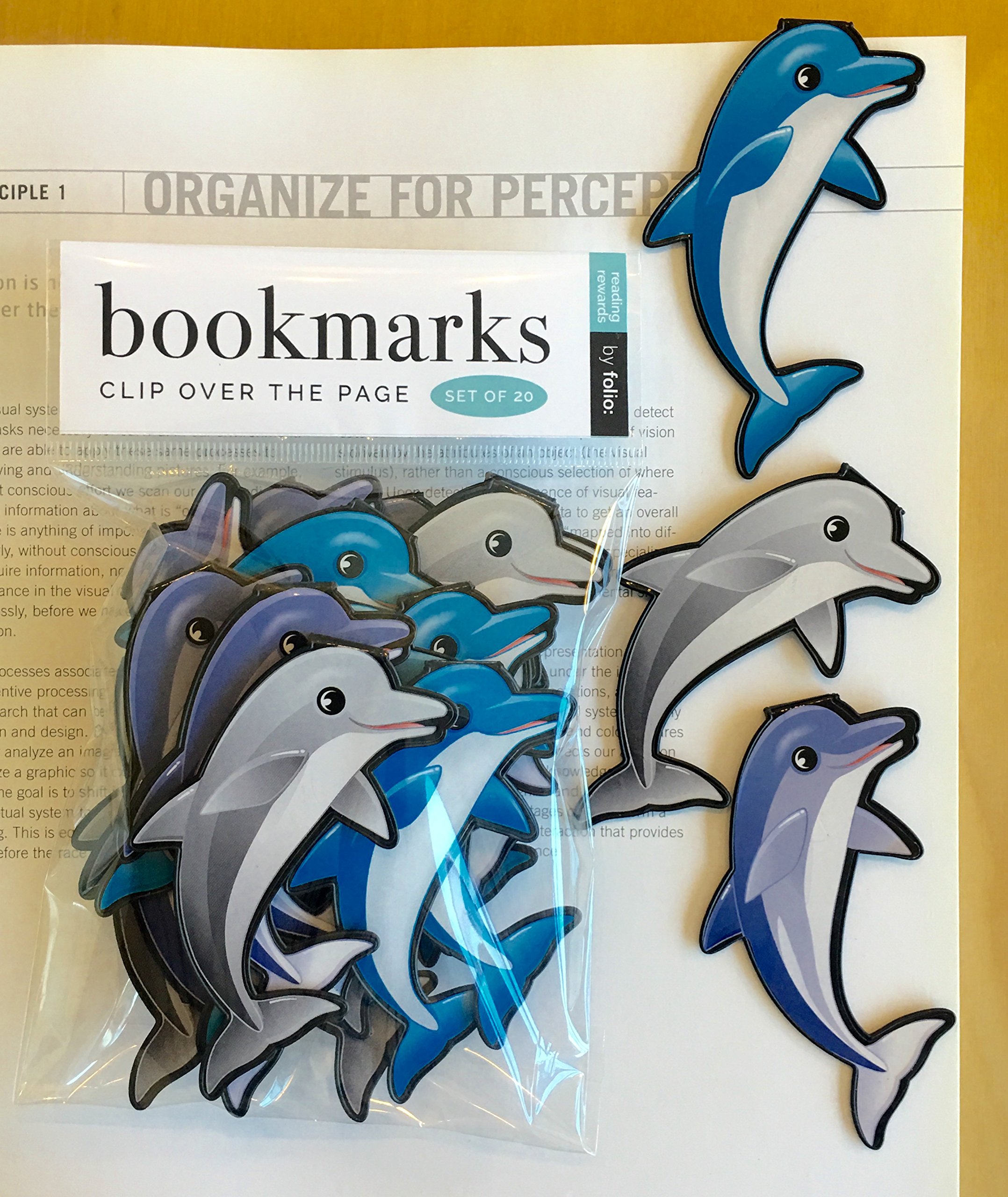 20 Pack Funny Dog Clip Bookmarks for Kids & Teens - Cute Animal Reading Incentives, Classroom Prizes, Birthday Party Favors - Perfect for Book Lovers, Students, and Reading Programs