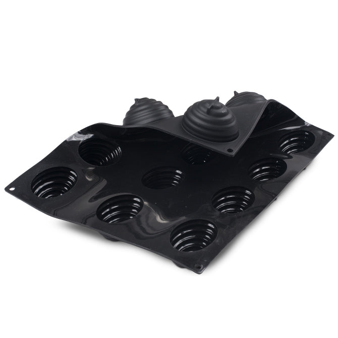 Antonio Bachour Pavoflex Silicone Mold - 12 Cavity Polly Design for Baking, Cake Decorating & Chocolate Making | Perfect for Home Bakers & Professional Chefs