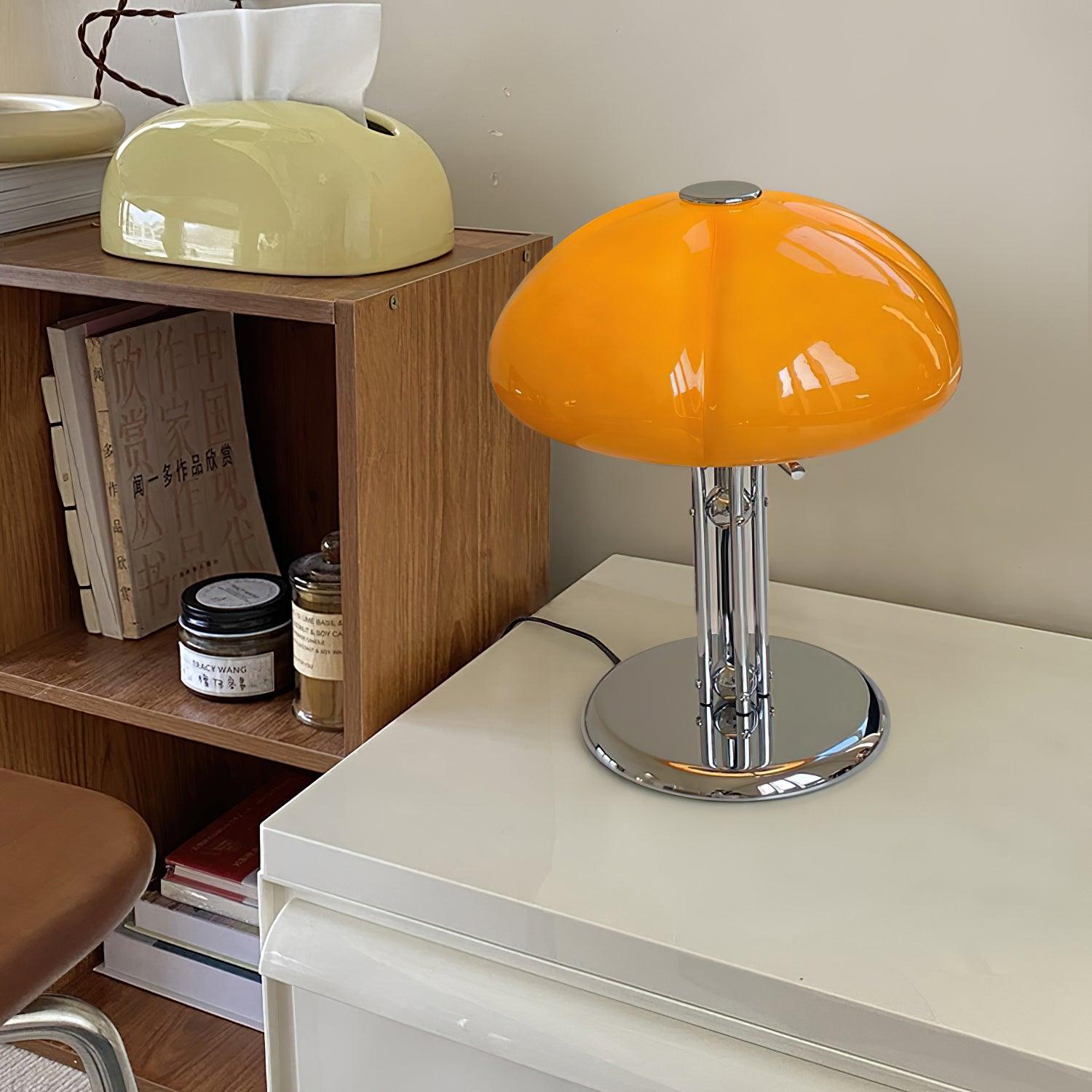 Cassian Table Lamp - Modern LED Bedside Lamp with USB Port, Adjustable Brightness for Bedroom, Living Room & Office - Perfect for Reading, Working & Relaxing