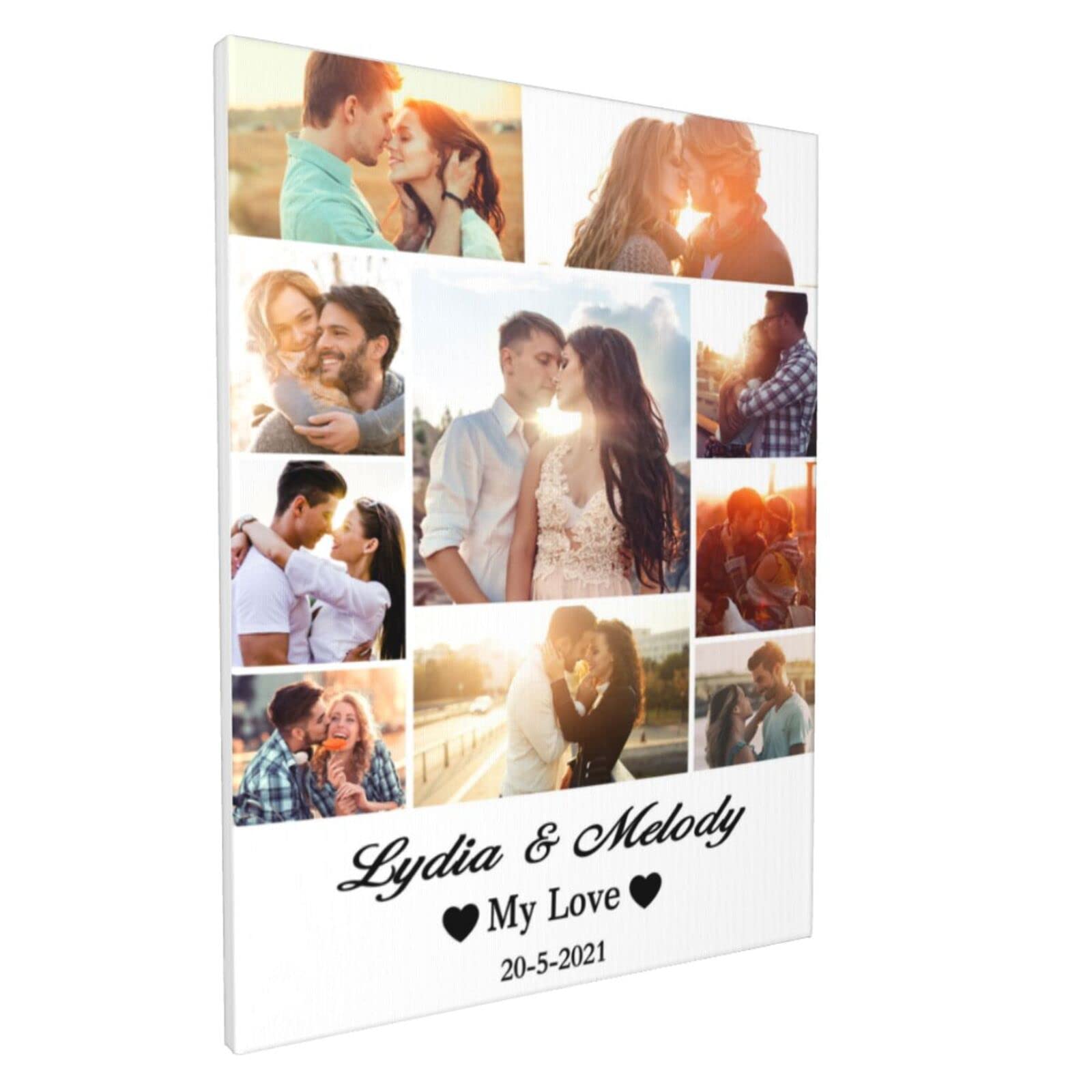 Custom Photo Canvas Prints - Personalized Wall Art & Picture Frames 16x24 Inch - Perfect for Home Decor, Gifts & Office Wall Display