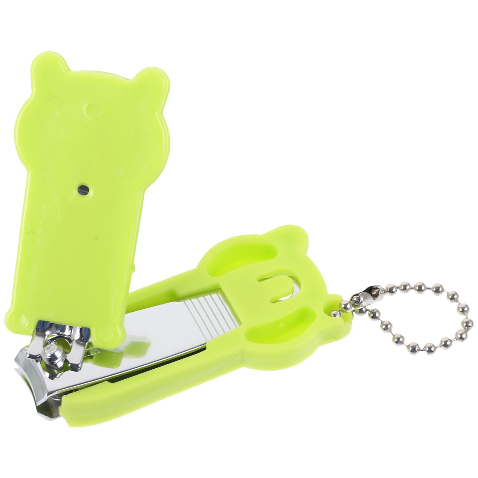 FRCOLOR Small Manicure Tools - Cute Cartoon Animal Nail Clippers & Scissors Set for Precise Nail Trimming | Portable Nail Care Kit for Travel, Home, and Salon Use