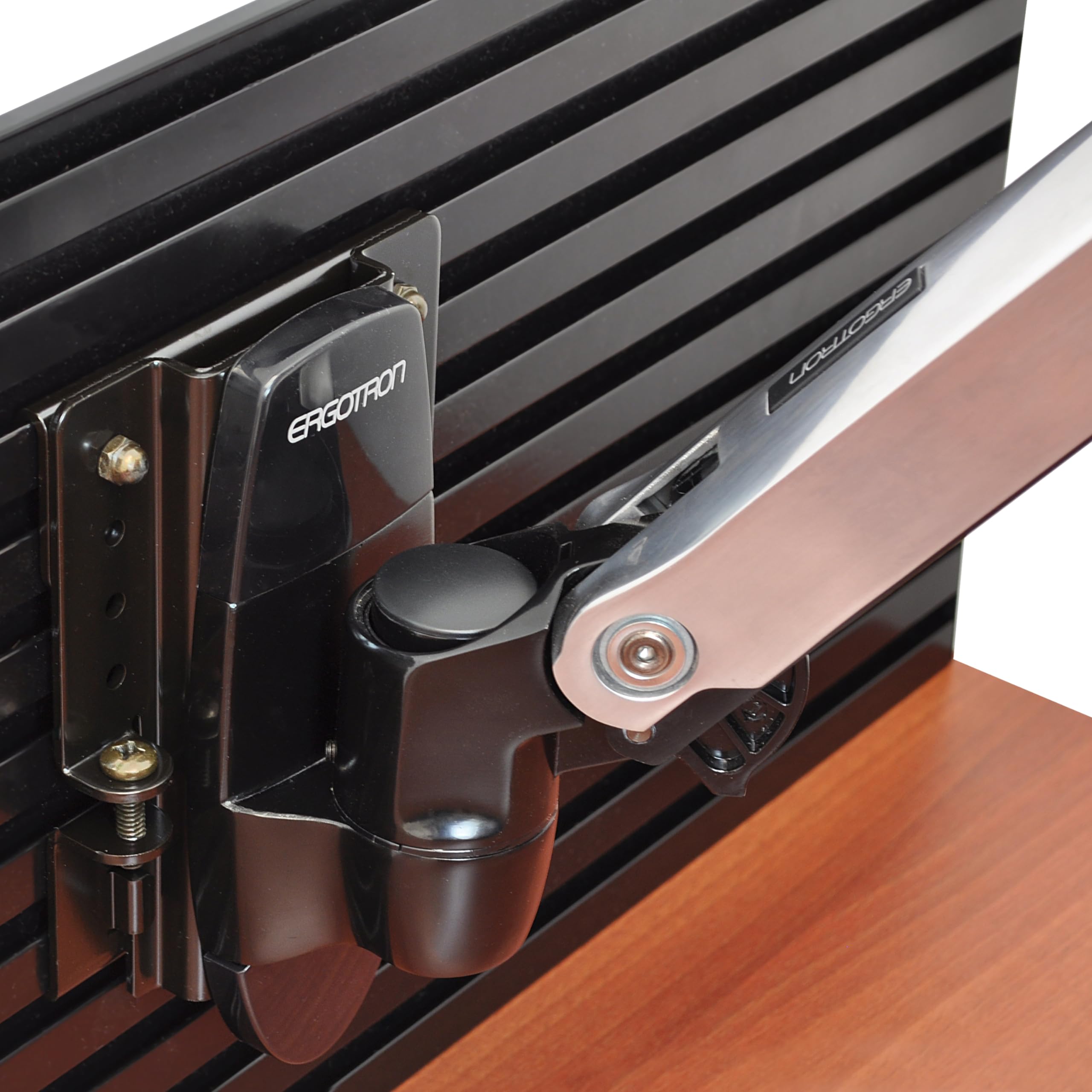Ergotron Slatwall Bracket - Heavy Duty Wall Mount Bracket for Monitor Arms | Perfect for Office, Home & Retail Display Setups