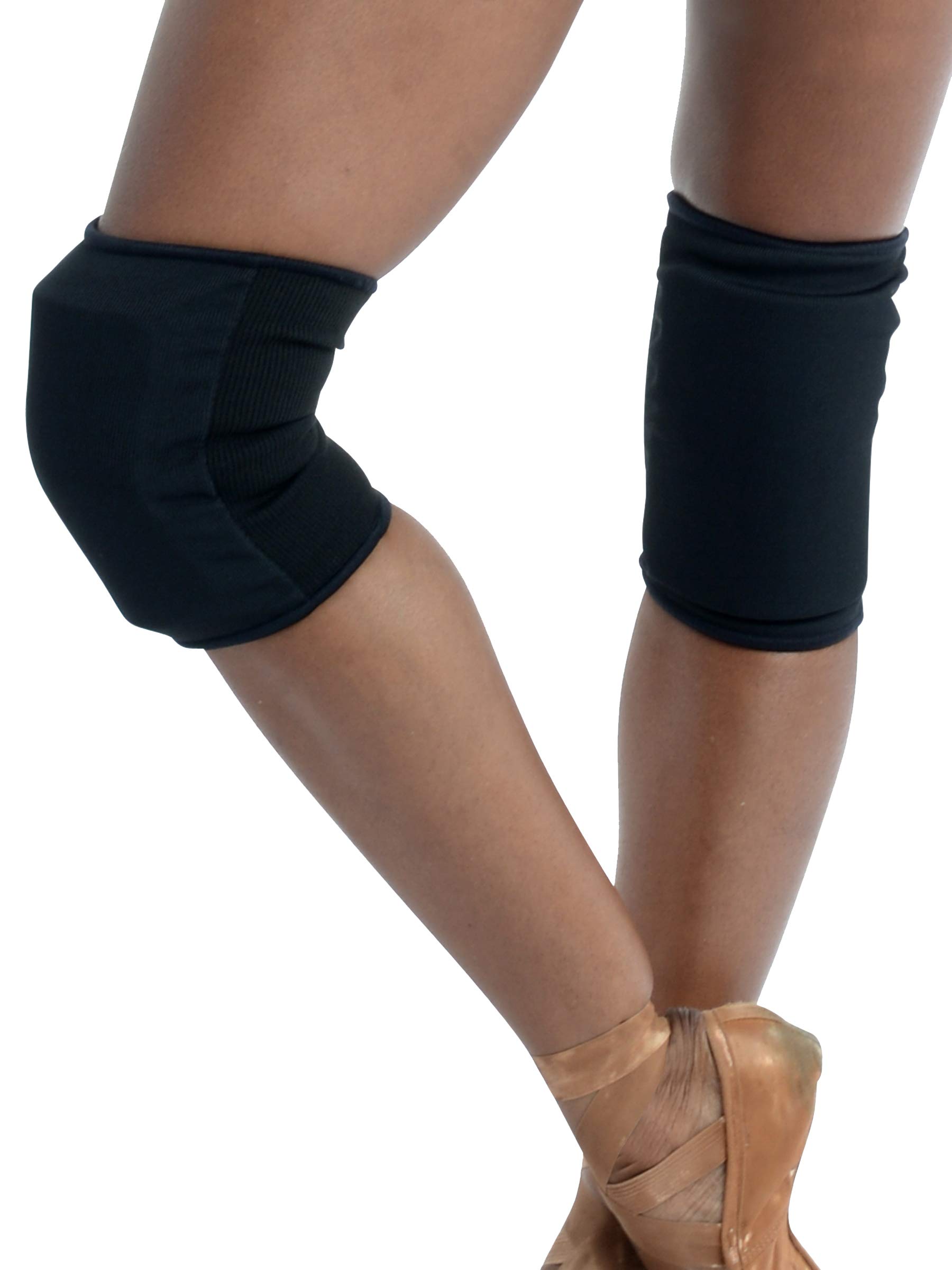 Danz N Motion Cheerleading & Dance Knee Pads - Shock Absorbing Knee Protection for Cheerleaders, Dancers & Gymnasts - Perfect for Practice, Performances & Competitions