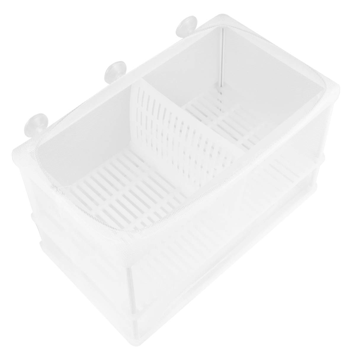 POPETPOP Home Aquarium Tank Case - 1PC Household Fish Tank Water Changer, Fry Net & Water Absorber for Small Fish Breeding, Terrarium Partition | Perfect for Aquarium Maintenance & Fry Separation