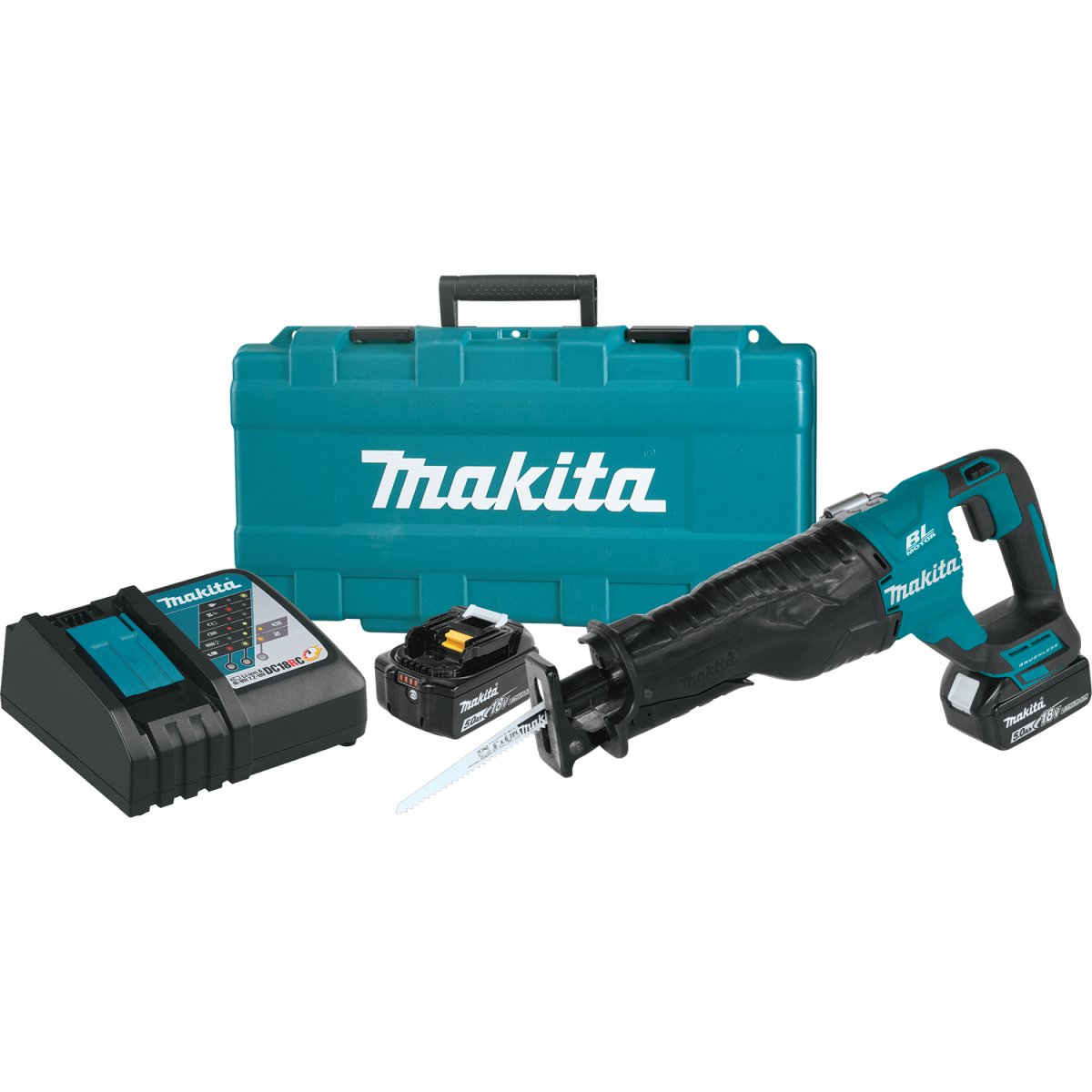 18V LXT Lithium-Ion Brushless Cordless Reciprocating Saw - Powerful Cutting Tool for Wood, Metal & DIY Projects
