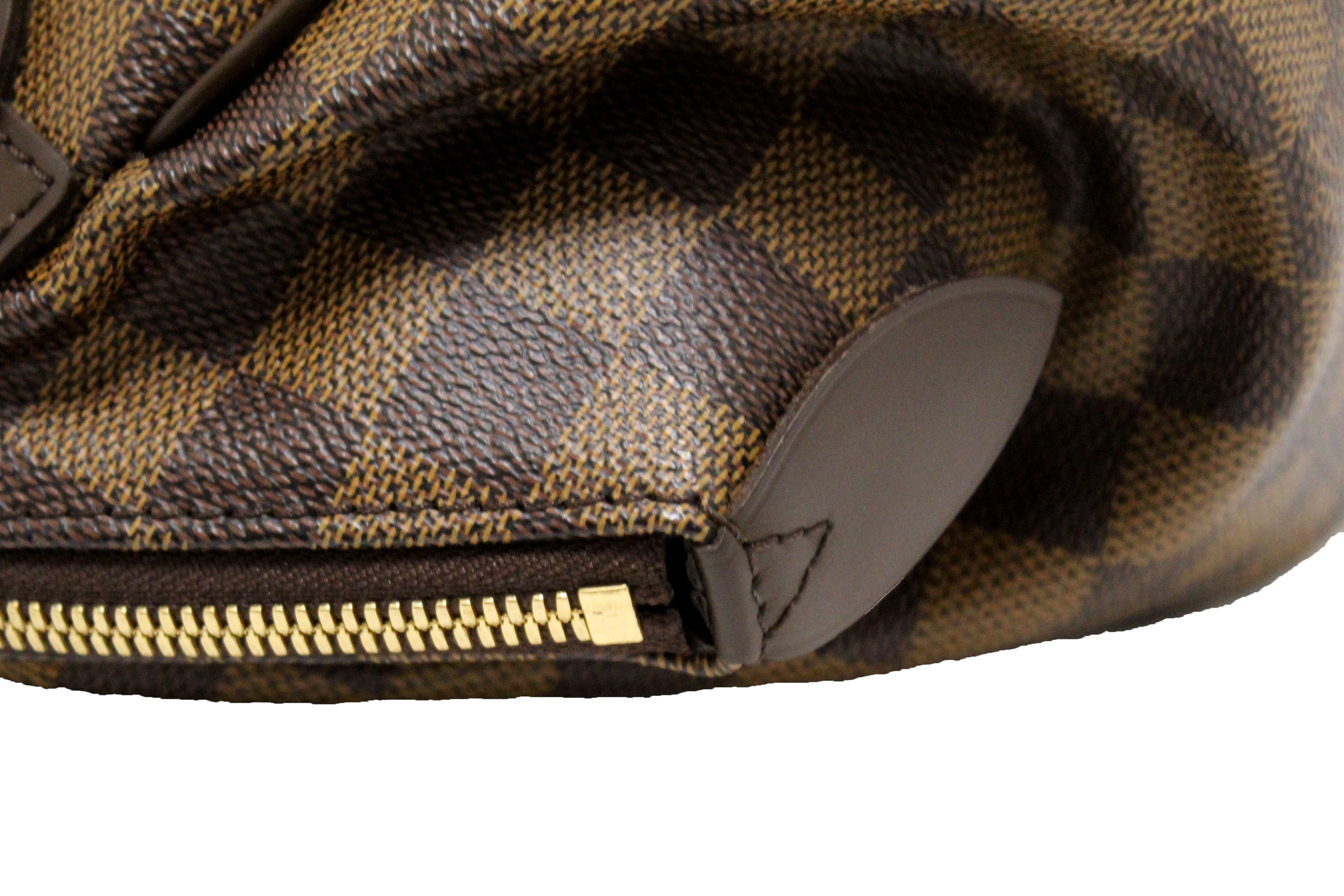 Authentic Louis Vuitton Damier Ebene Verona PM Handbag - Luxury Crossbody Purse for Women, Designer Shoulder Bag with Leather Trim | Perfect for Work, Travel & Everyday Use