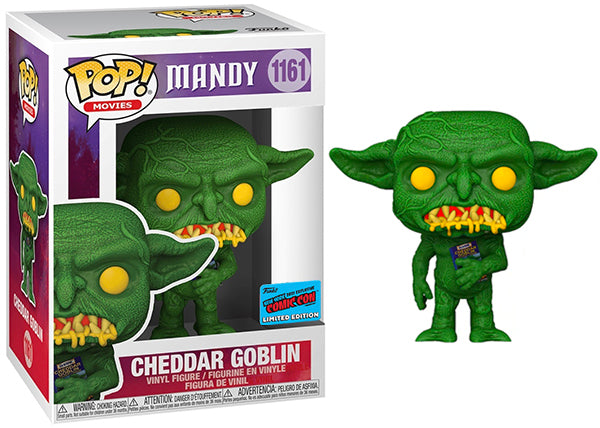Exclusive Cheddar Goblin (Mandy) 1161 Action Figure - 2021 NYCC/ECCC Limited Edition Collectible - Perfect for Horror Movie Fans and Pop Culture Collectors