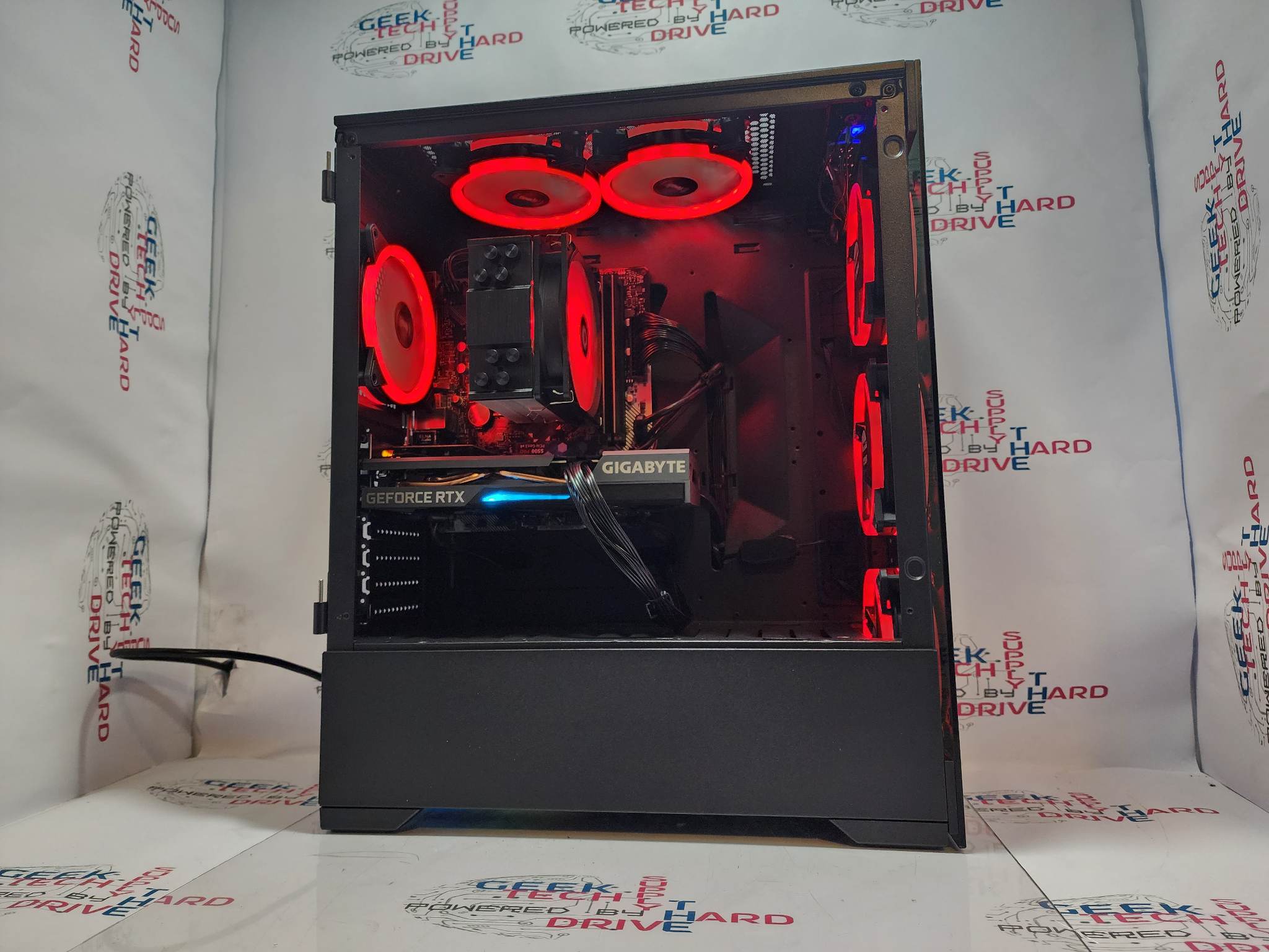 Custom Gaming PC Desktop Computer - AMD Ryzen 7 7800X3D, 1TB SSD, 64GB DDR5 RAM, NVIDIA RTX 5060, Black Vog B650 - Ultimate Gaming & Streaming Setup for Esports & 4K Gaming