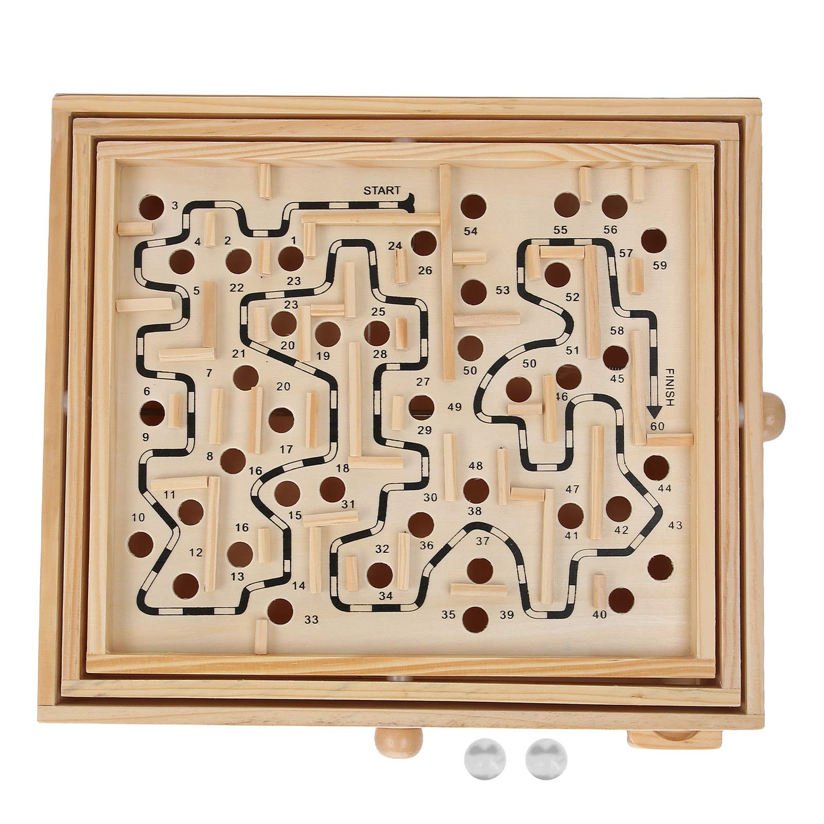 Maze Game Toy for Kids & Adults - Educational, Durable, Lightweight for Dementia Therapy & Family Fun