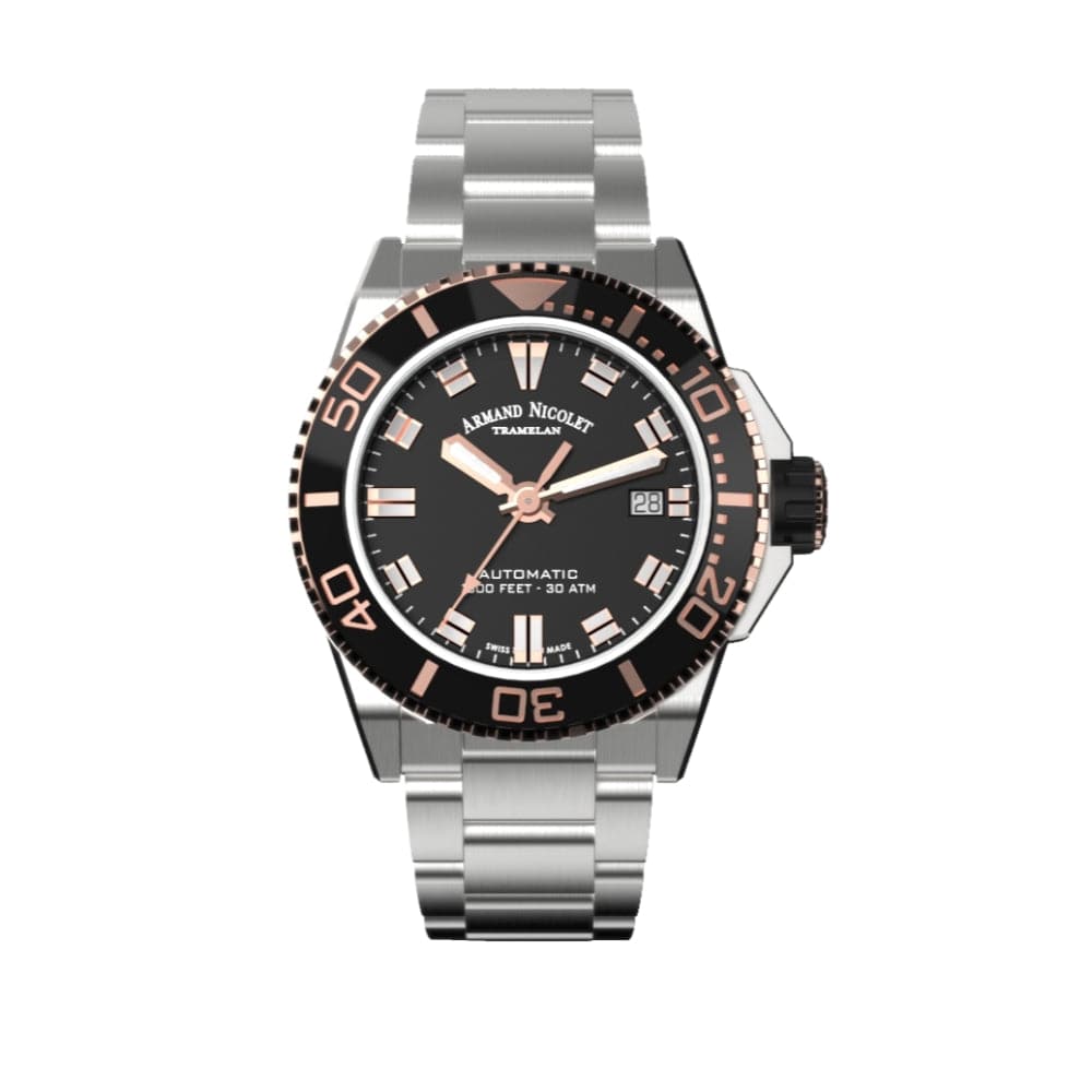 ARMAND NICOLET A481ASN NS MA2481AA Men's Luxury Automatic Watch - Stylish Dress Watch for Business & Formal Occasions