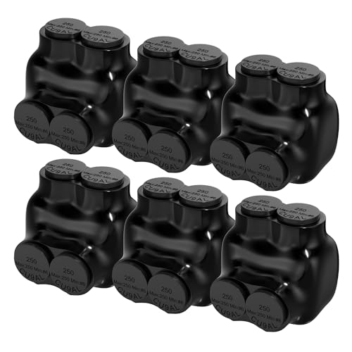 6PCS 2 port 250MCM-6AWG