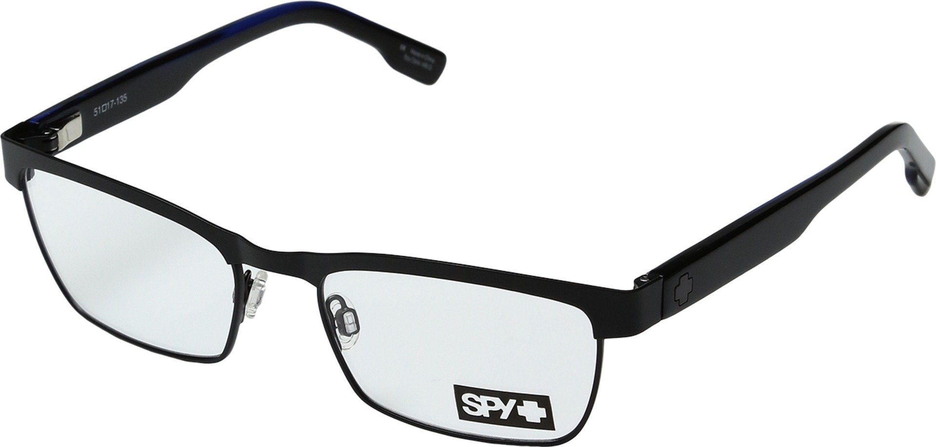 Spy Optic Unisex Paxton Matte Black/Black Blue Horn Reading Glasses - Stylish & Durable for Work, Reading & Outdoor Activities