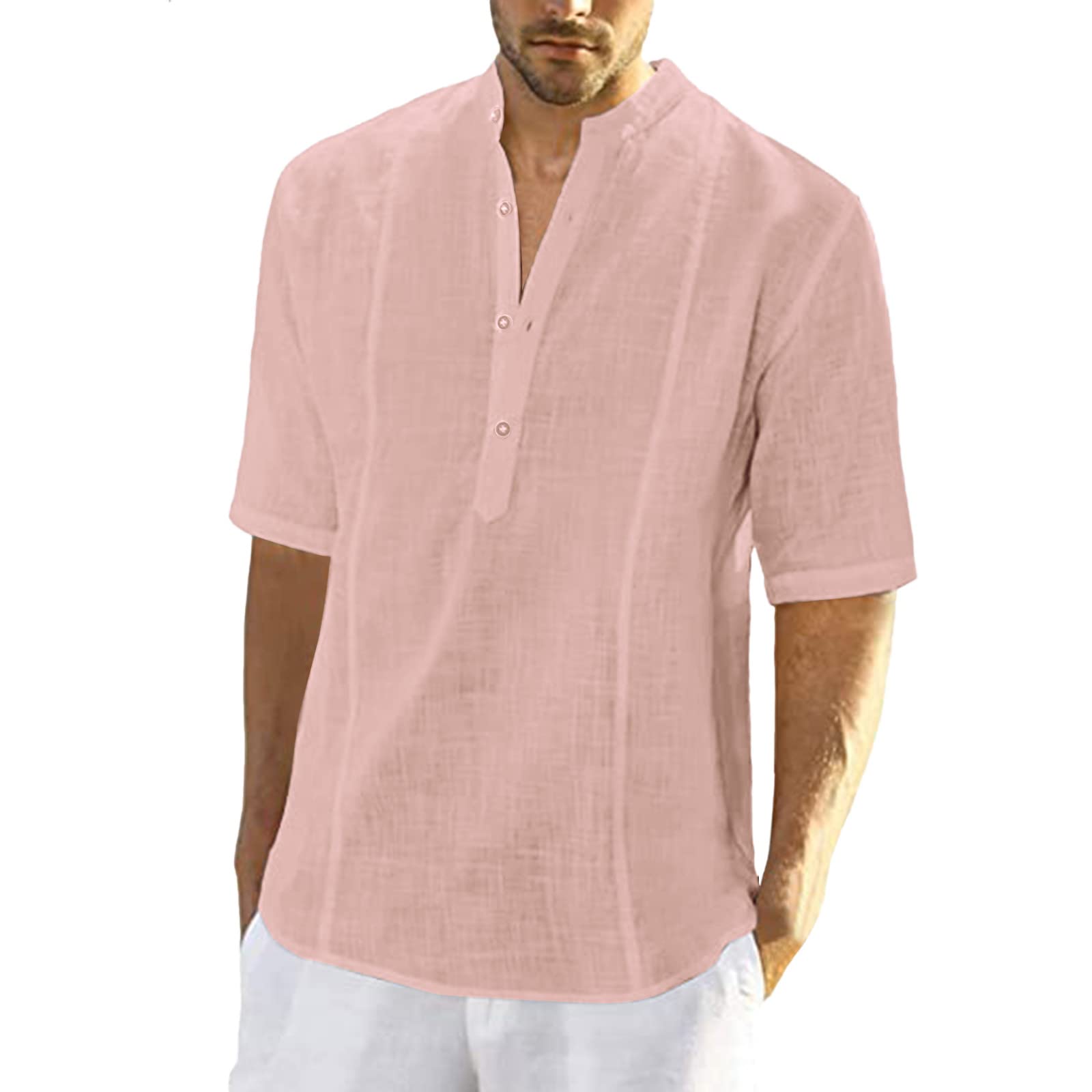 Men's Fashion Printed Slim Fit Button Down Dress Shirts - Turn Down Collar Casual Comfortable Work Shirts - Perfect for Office, Business Meetings & Smart Casual Outfits