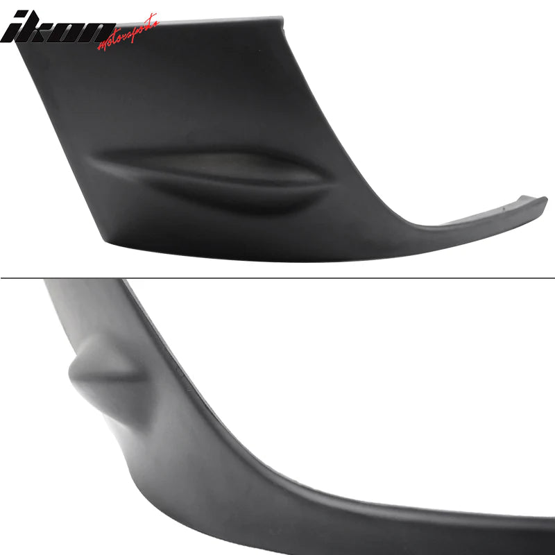 2004-2005 Subaru Impreza WRX STI Style Front Bumper Lip & Side Covers - Durable PU Material for Enhanced Aerodynamics & Sporty Look - Perfect for Street Racing & Car Shows
