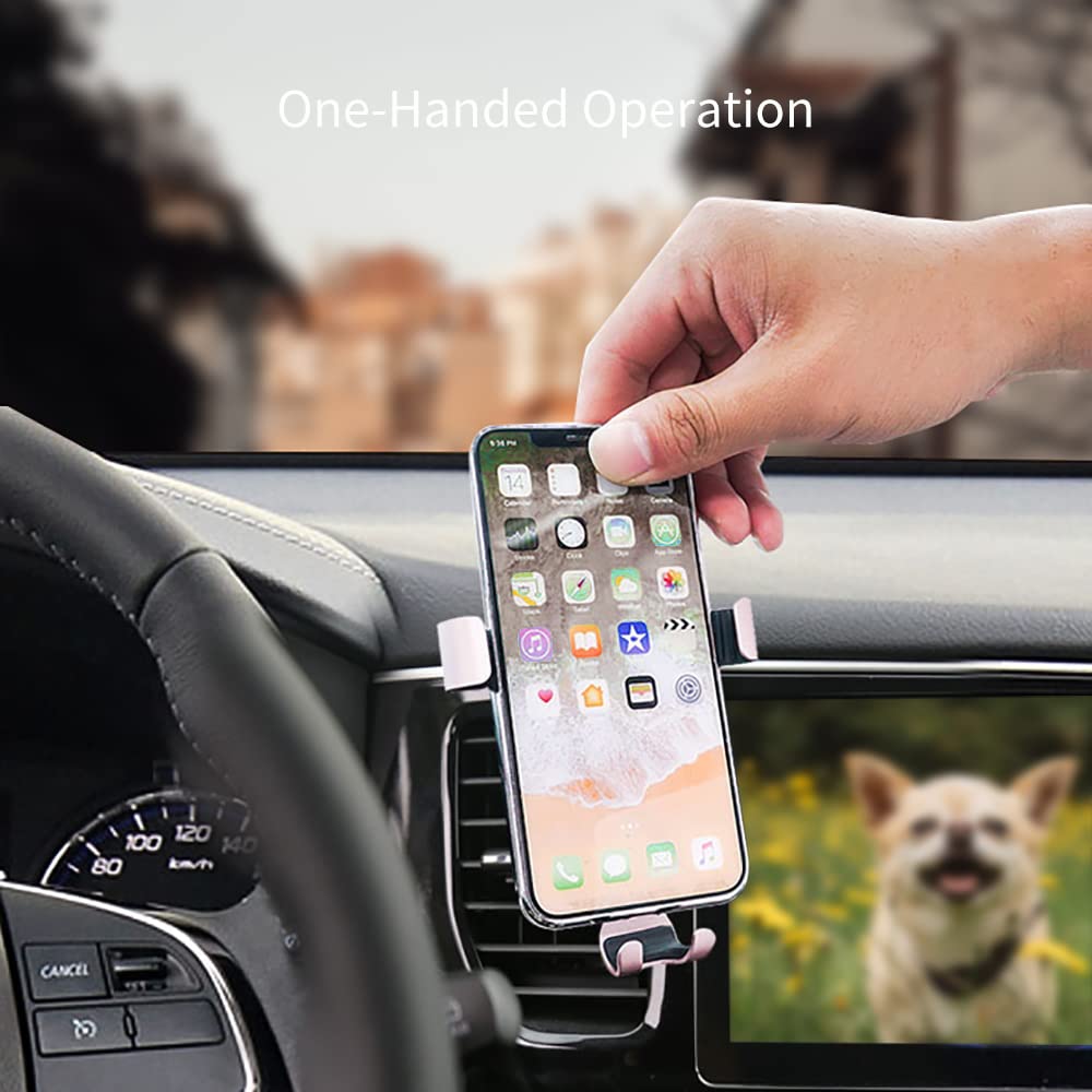 Universal Car Phone Mount Holder for Mitsubishi Outlander 2016-2021 | Air Vent & Dashboard Phone Stand for iPhone & Smartphones 4-6.7