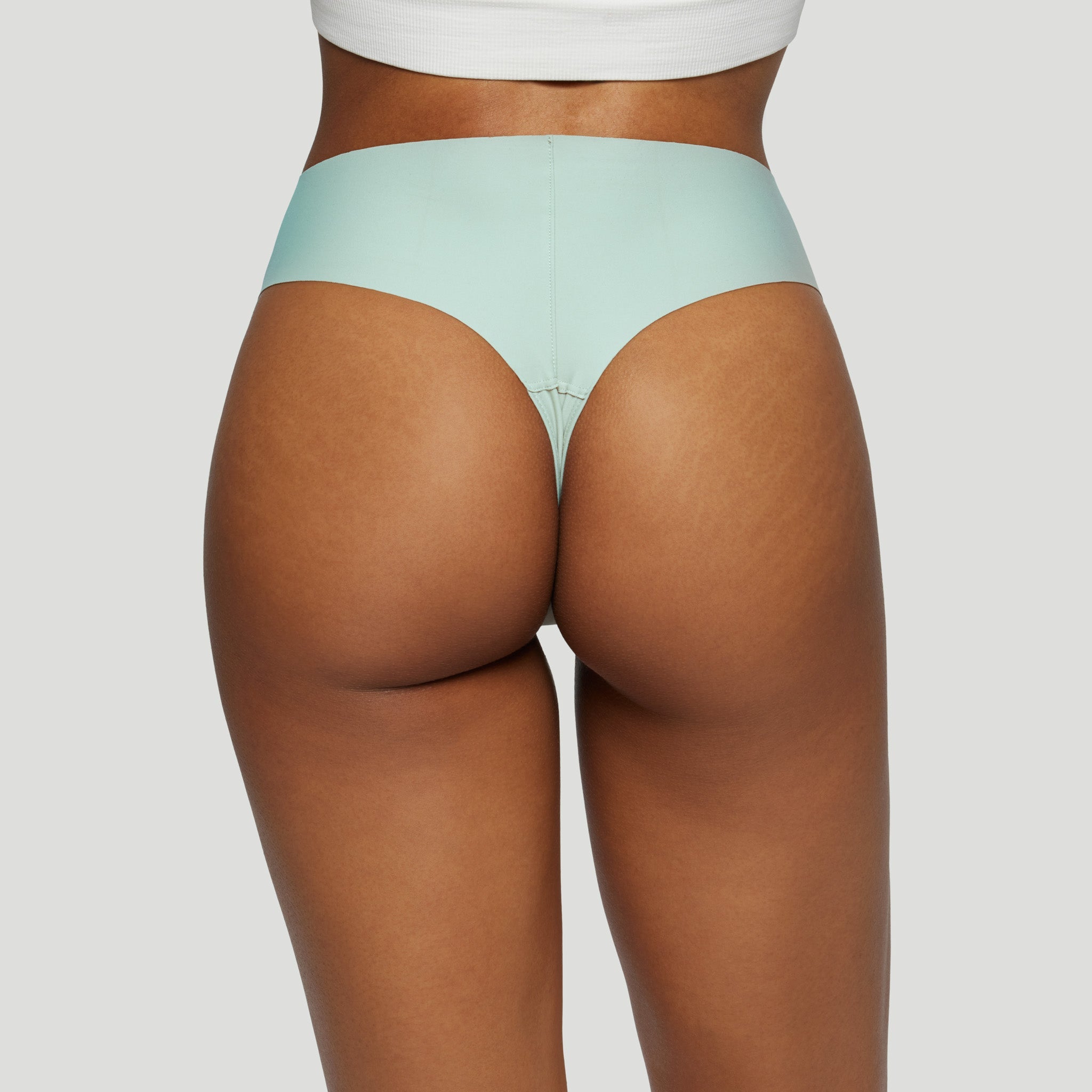Camel Proof High Rise Thong - Seamless No Show Underwear for Women | Comfortable Everyday Wear, Yoga & Workout