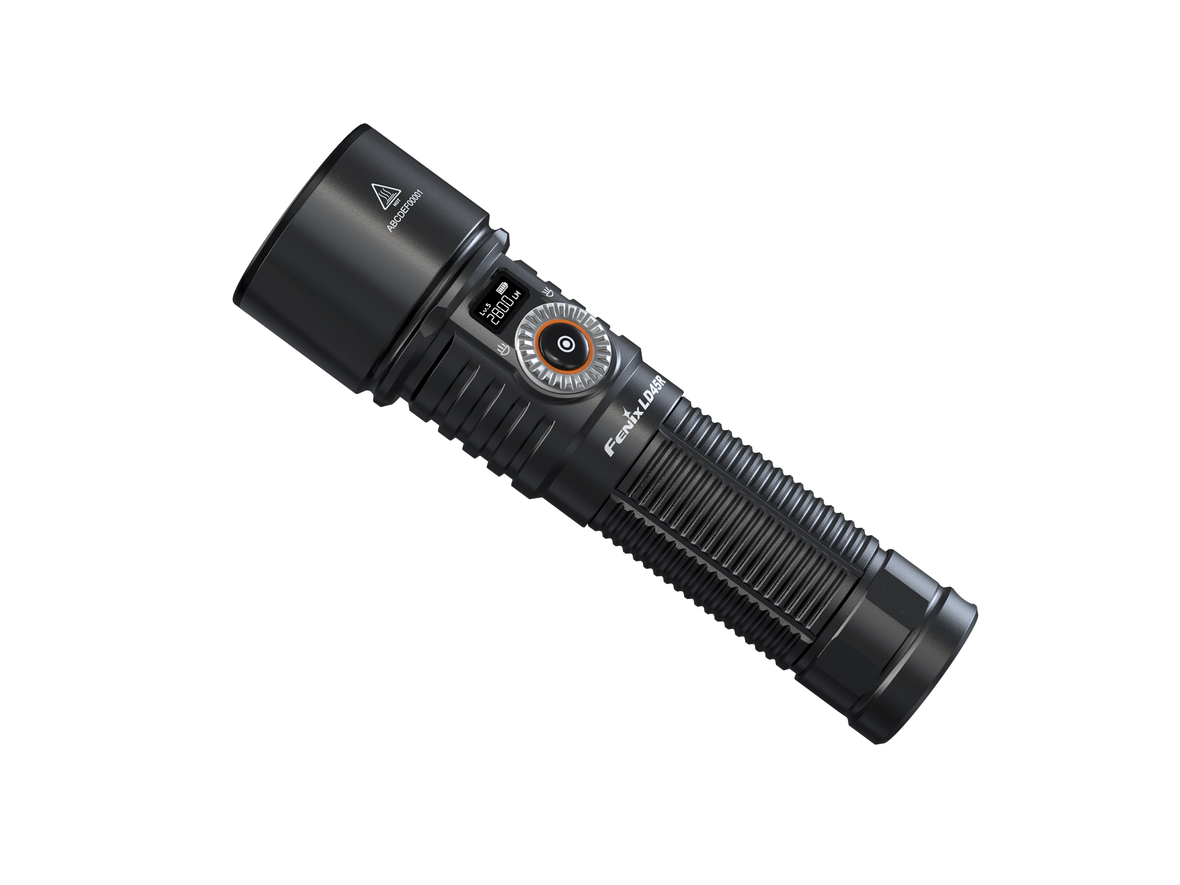 Fenix LD45R Rechargeable LED Flashlight - 2000 Lumens, Waterproof, Digital Focus - Perfect for Camping, Hiking & Emergency Preparedness