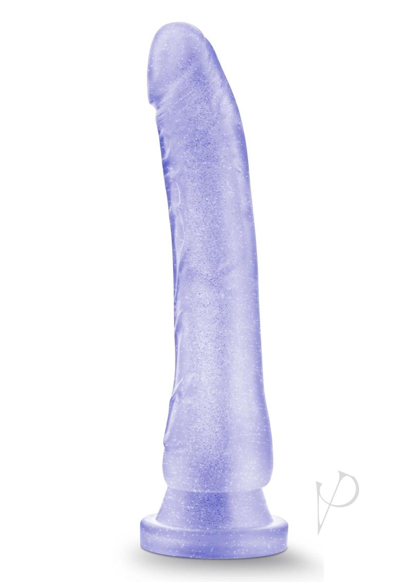 BYours Sweet N' Hard 6 Inch Realistic Dildo - 8.5 Inch Insertable Length, Purple Silicone Adult Toy for Solo Play & Couples Use - Perfect for Bedroom Fun & BDSM Exploration