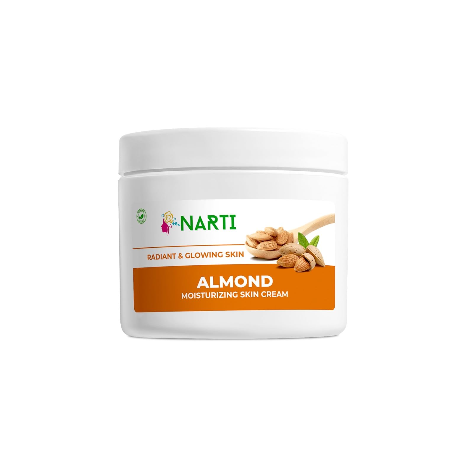 Narti Almonds Nourishing Skin Cream for Face & Body – Hydrating Moisturizer for Normal to Dry Skin, 800g | Perfect for Daily Skincare Routine & Winter Dryness Relief