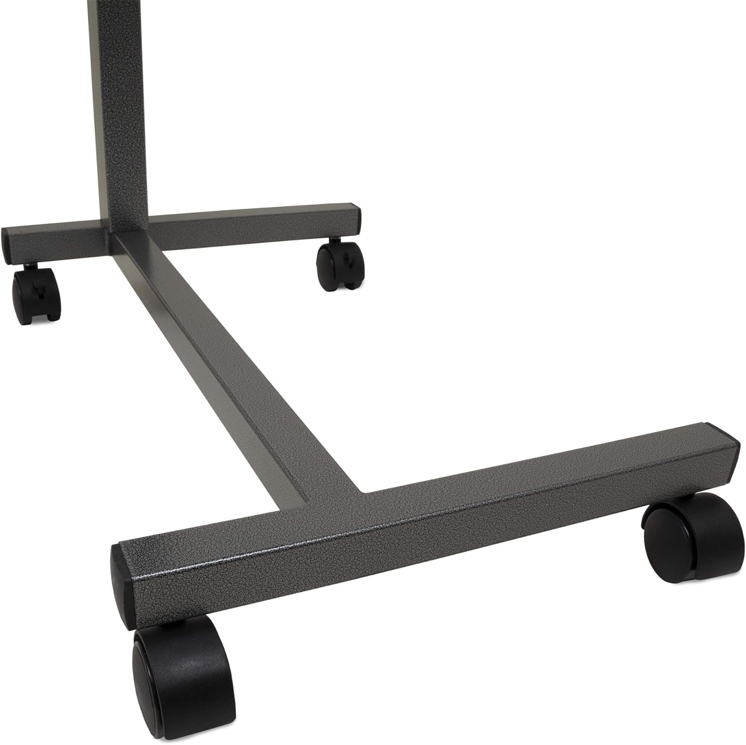 Adjustable Hospital Bed Table with Wheels - Overbed Tray Table for Laptop, Meals & Reading - Perfect for Recliners, Beds, Sofas & Home Care Use