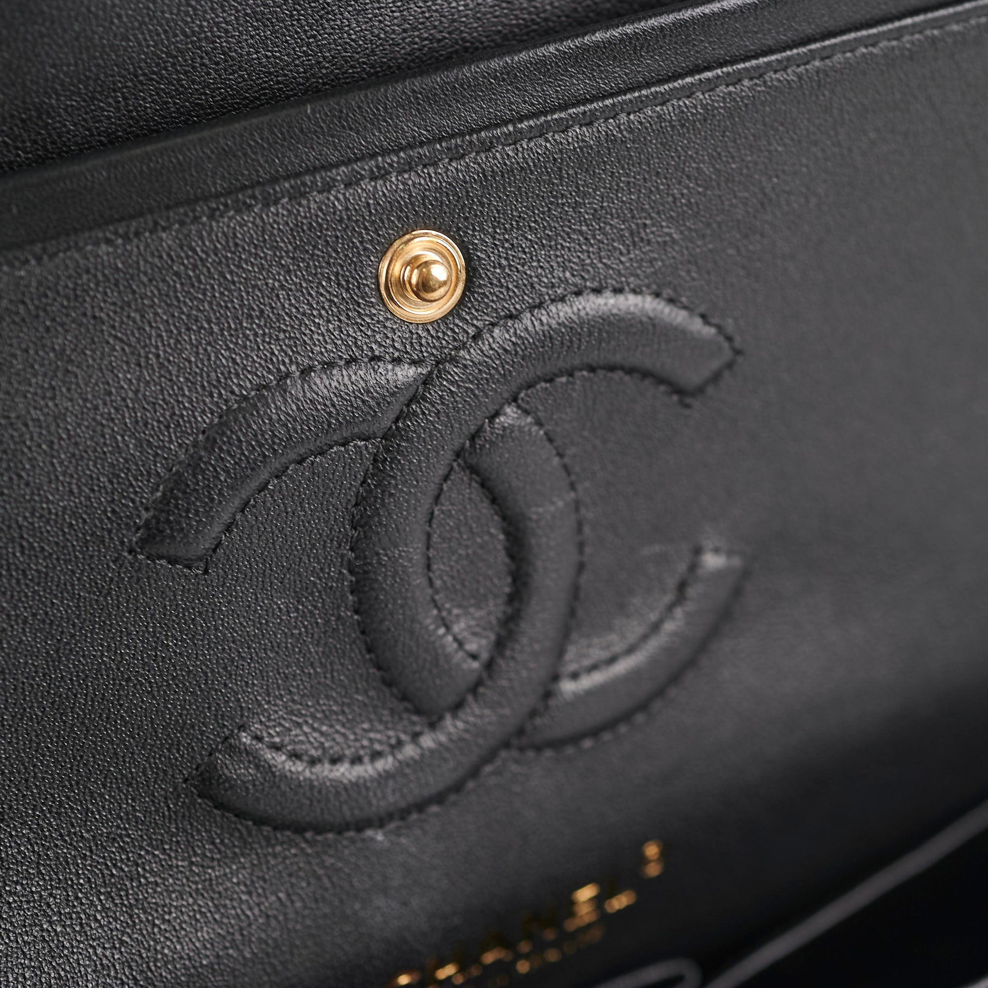 Chanel Medium/Large Classic Flap Chevron Bag - Luxury Quilted Leather Shoulder Handbag for Women | Perfect for Evening Parties, Date Nights & Special Occasions