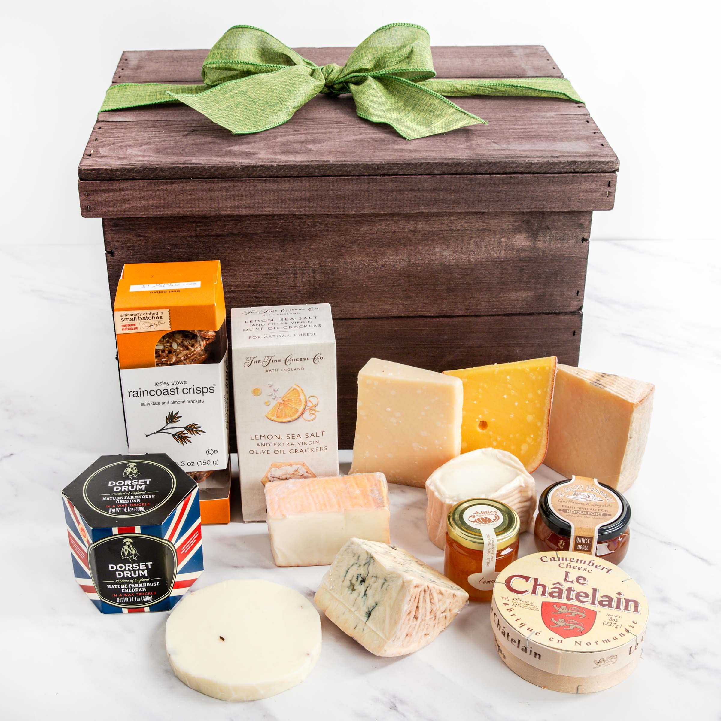 Luxury Gourmet Cheese Gift Box - 8.5 lbs Premium French, Italian & International Cheeses with Truffles & Snacks | Perfect for Holiday Gifts, Corporate Events & Wine Pairings