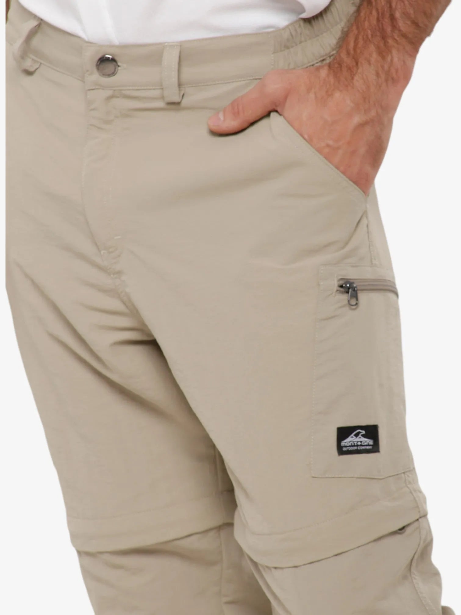 Sherpa Mountain Pants with Detachable Zipper for Trekking & Hiking - Comfortable Outdoor Adventure Pants for Men & Women - Perfect for Camping, Climbing & Travel