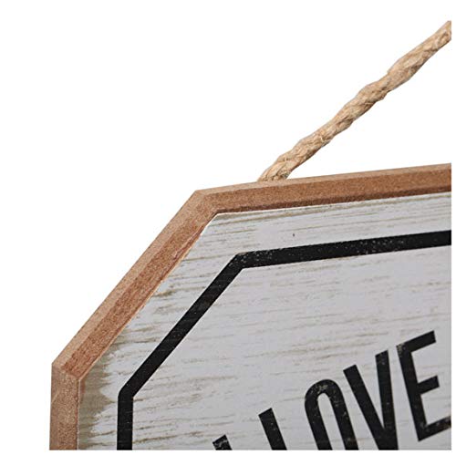 I Love Help with the Dishes Wooden Wall Art - Charming Kitchen Sign for Home Decor - Perfect Housewarming Gift - Ideal for Farmhouse, Apartment & Dining Room Decor