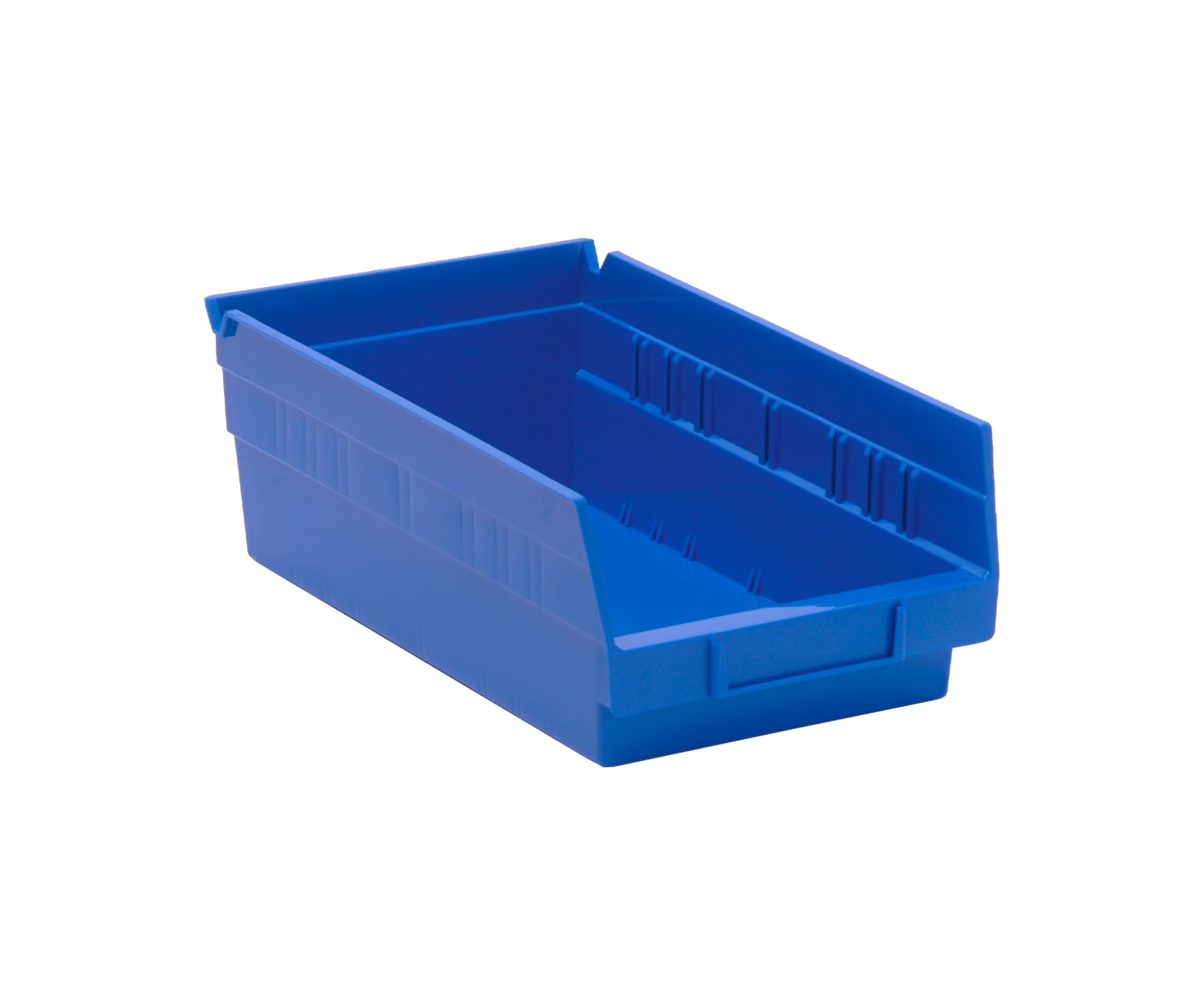 Quantum Storage QSB102BL 30-Pack 4-Inch Hanging Plastic Shelf Bins – 11.625