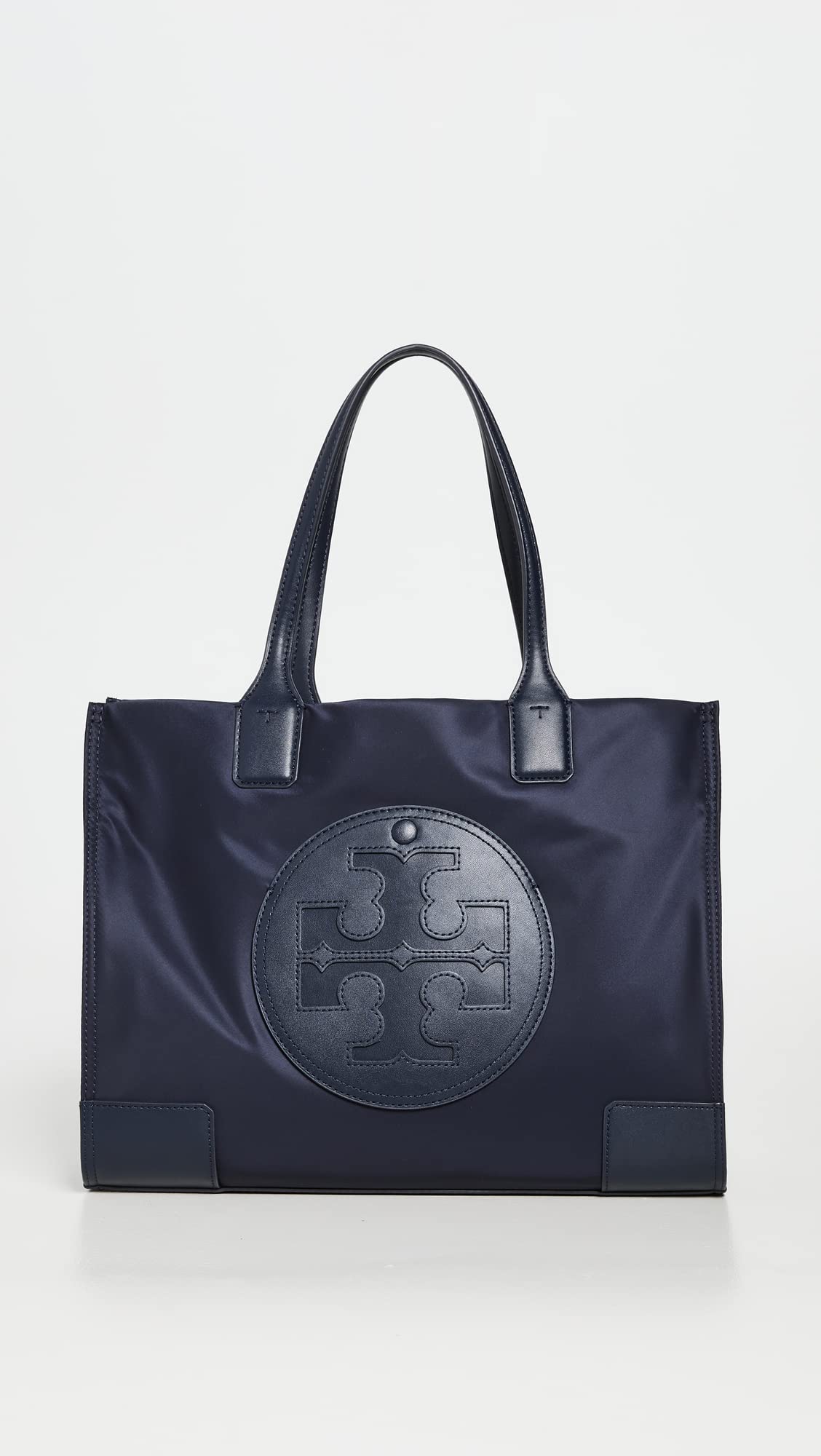 Tory Burch Women's Small Ella Tote Bag - Stylish & Lightweight Leather Handbag for Work, Travel & Everyday Use