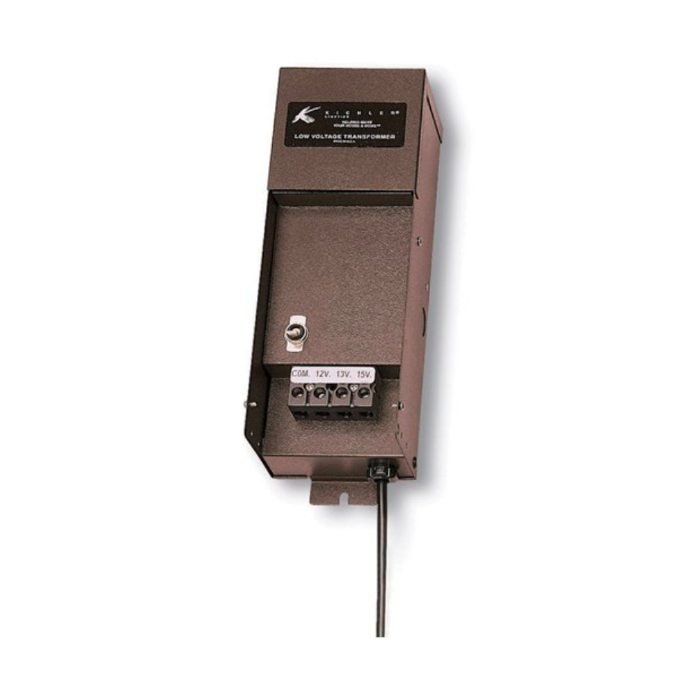 Kichler 15M300AZT 12V 300W Manual Series LED Landscape Lighting Transformer - Perfect for Outdoor Garden, Pathway, and Deck Lighting