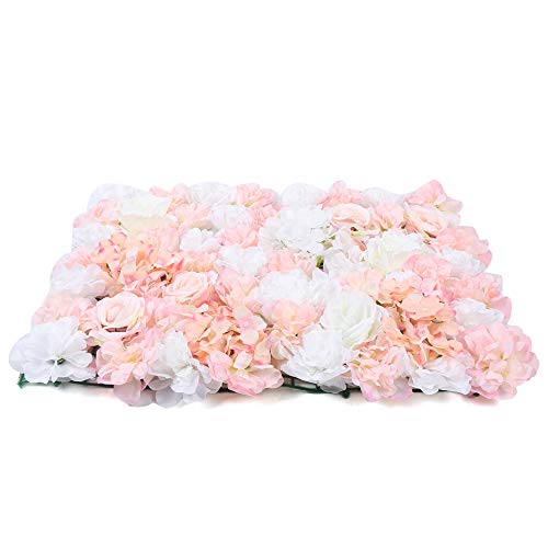 6pcs Champagne Pink+white