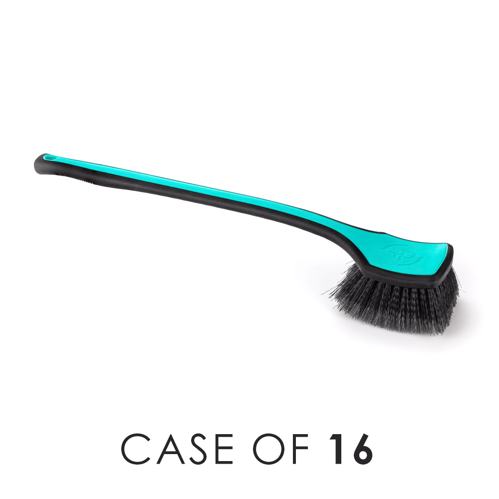 ProGrip Fender Well Brush with Case - Heavy Duty Wheel Well Cleaning Tool for Cars, Trucks & RVs - Perfect for Auto Detailing & Mobile Car Wash Businesses
