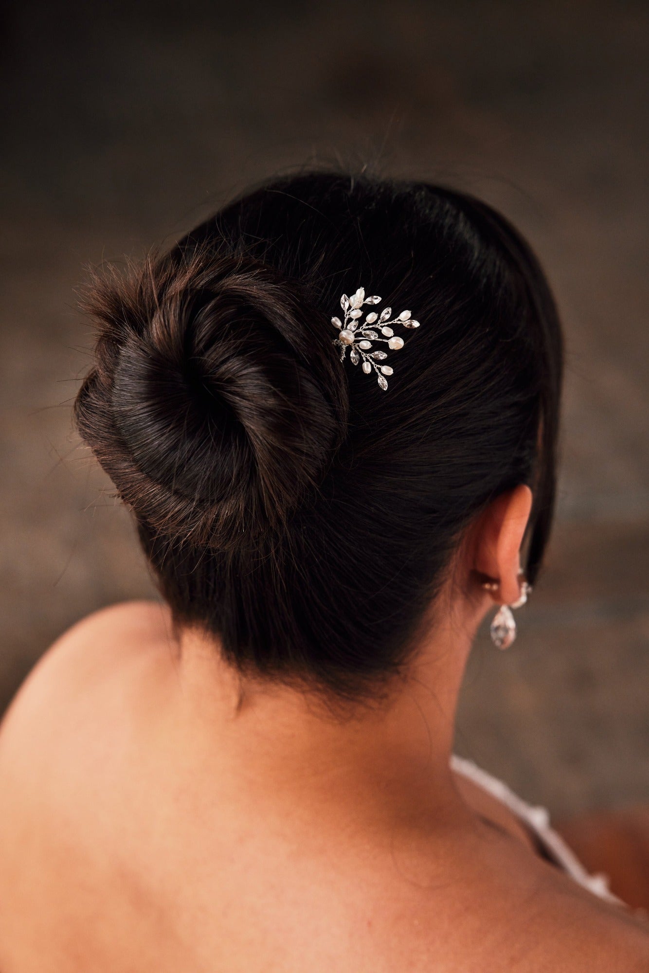 Elegant Marquise Crystal Pearl Hair Pin for Women - Vintage Bridal Hair Accessories, Wedding, Prom, Party & Special Occasions