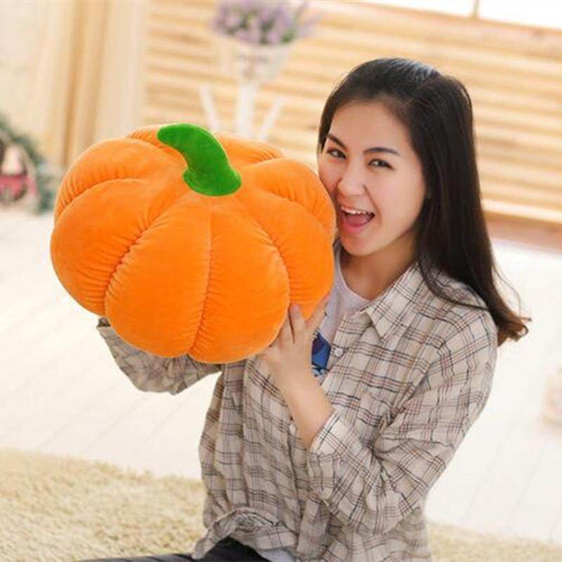 Soft Squishy Pumpkin Plush Toy - Cute Halloween Fall Decor, Stress Relief Fidget Sensory Toy for Kids & Adults | Perfect for Home Decor, Party Favors, Gifts & Anxiety Relief