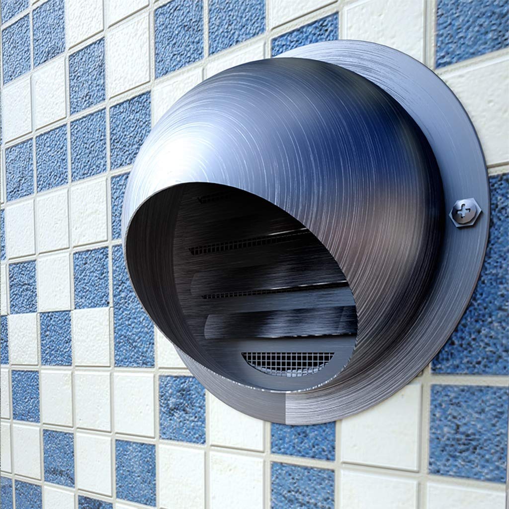 Stainless Steel Chimney Cap - 300mm Waterproof Round Roof Vent Cover for Air Conditioning & Ventilation System | Durable & Weatherproof for Home, RV, and Outdoor Use