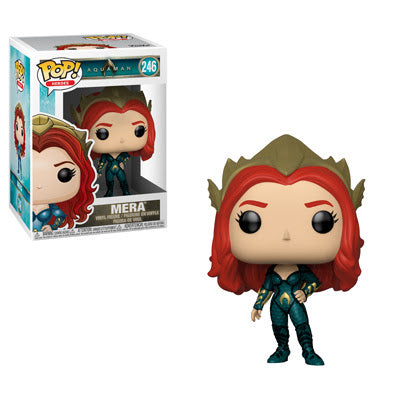 Aquaman Pop! Vinyl Figure - Mera Collectible [246] - Perfect for DC Comics Fans, Home Decor & Gift Giving
