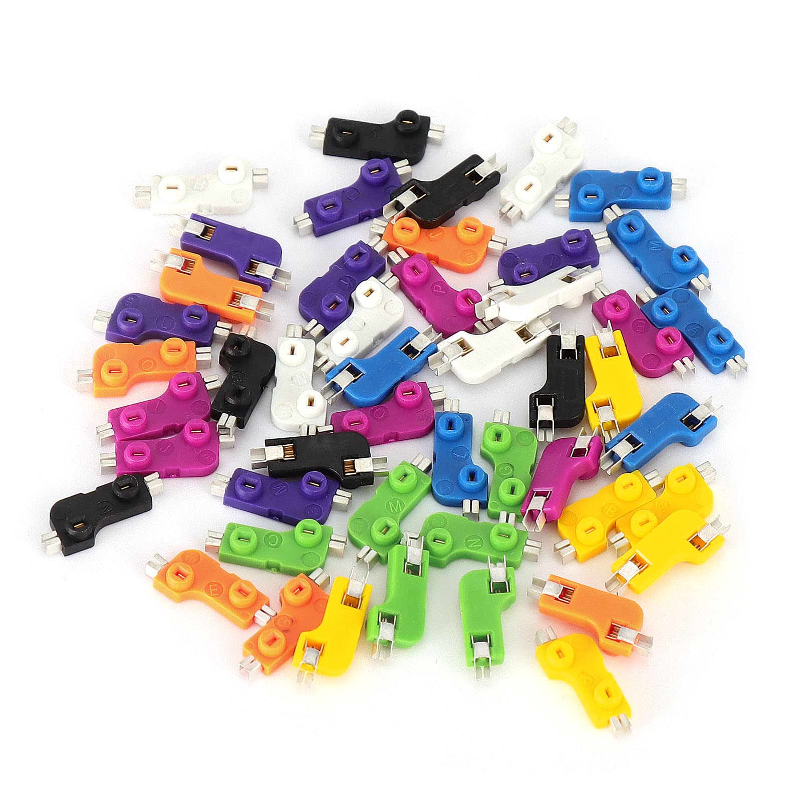 Durock MX Hot Swap Sockets - 110pcs Green Mechanical Keyboard Switches for Custom Gaming & Typing Keyboards | DIY Keyboard Builds & Switch Replacement