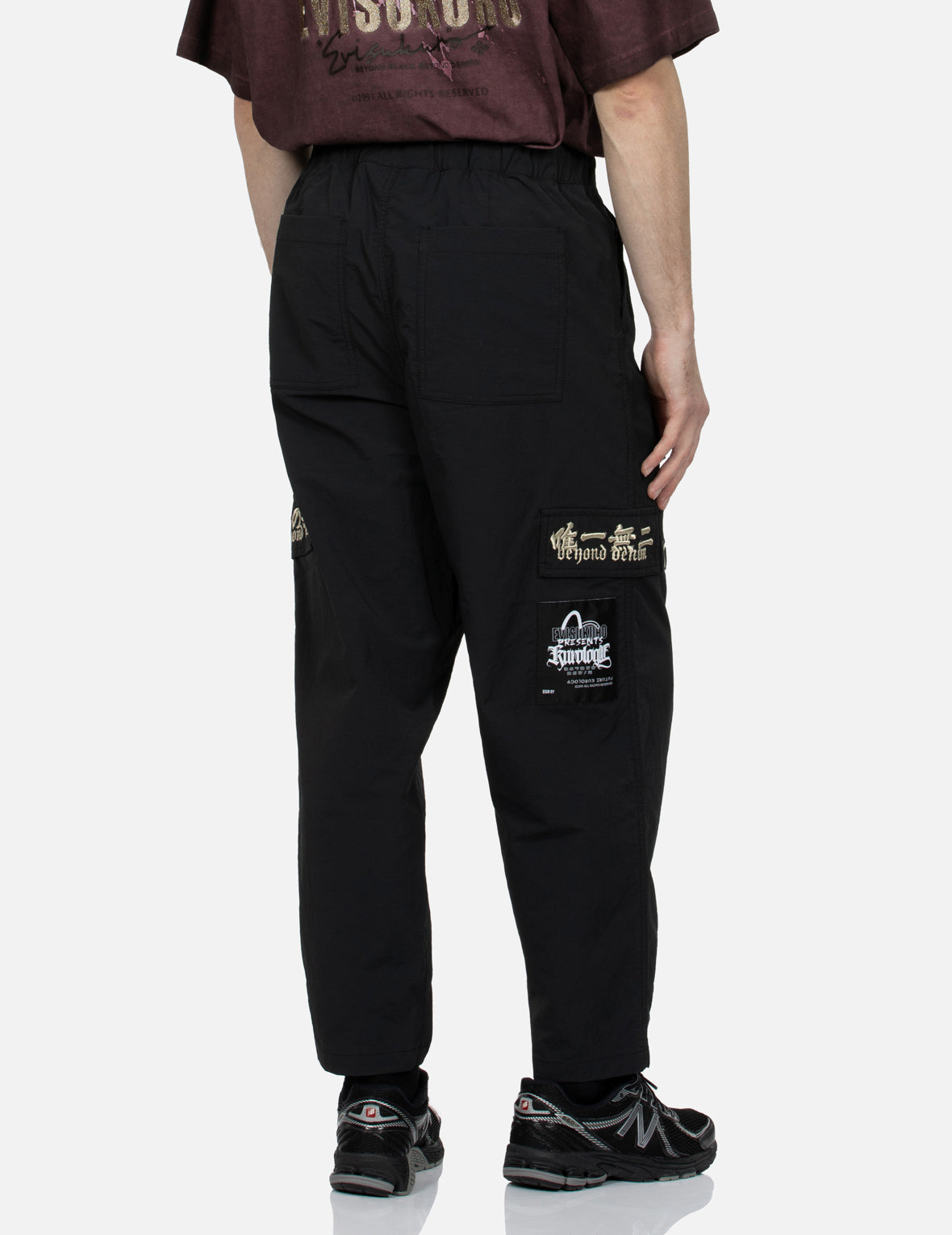 Stylish Slogan Embroidery Cargo Pants for Men & Women | Trendy Streetwear Fashion | Perfect for Casual Outfits, Outdoor Adventures & Urban Exploration
