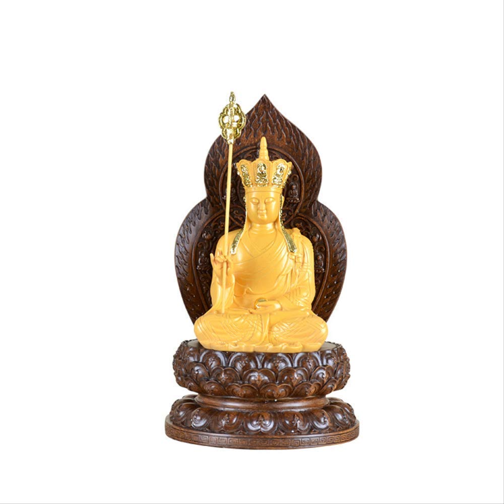 ShiSyan Jizo King Bodhisattva Buddha Statue - Handcrafted Home Decor, Spiritual Collectible for Meditation & Zen Spaces | Perfect for Altars, Yoga Rooms & Asian-Inspired Interiors