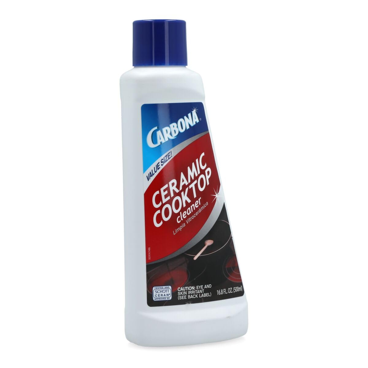 Carbona Ceramic Cooktop Cleaner - Safe & Effective Stove Top Cleaner for Glass & Ceramic Surfaces - Perfect for Kitchen Cleaning & Maintenance