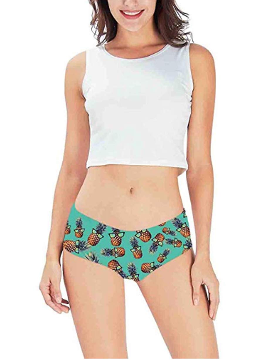 Sexy Women's 3D Printed Animal Pattern Underwear Panties - Stretchy Butt Lifting Sleep & Lounge Shorts for Casual Wear & Comfortable Nighttime Use