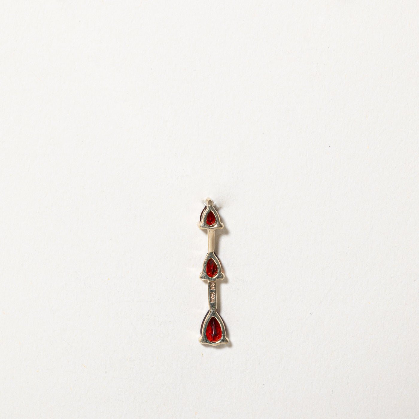 1.00ctw Genuine Garnet Drop Pendant Necklace for Women - Elegant Birthstone Jewelry Gift for Birthday, Anniversary & Valentine's Day | Perfect for Parties, Weddings & Everyday Wear