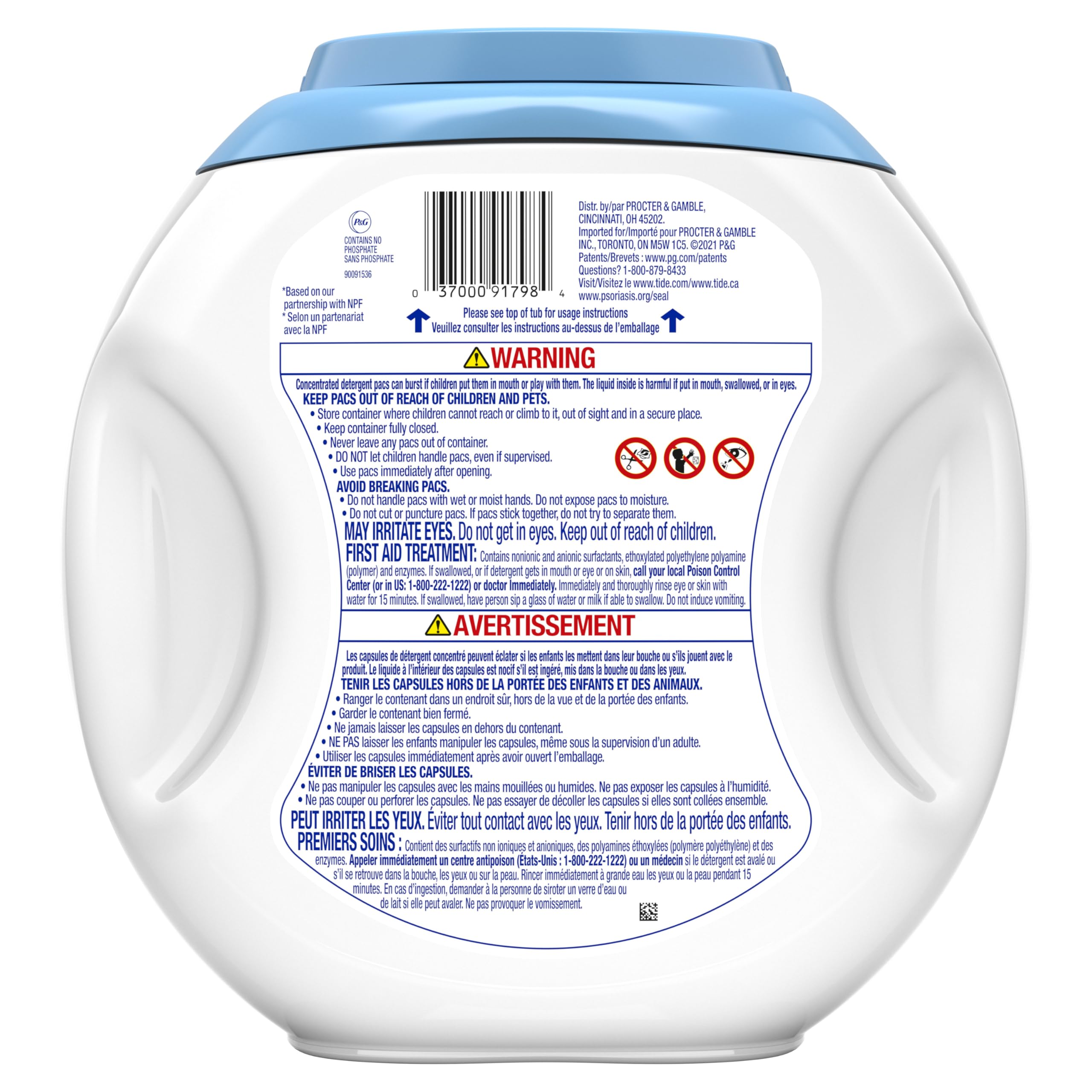 Tide PODS Free & Gentle Laundry Detergent Soap Pacs - 81 Count, Hypoallergenic & Dye-Free for Sensitive Skin - Perfect for Baby Clothes, Workout Gear & Everyday Laundry