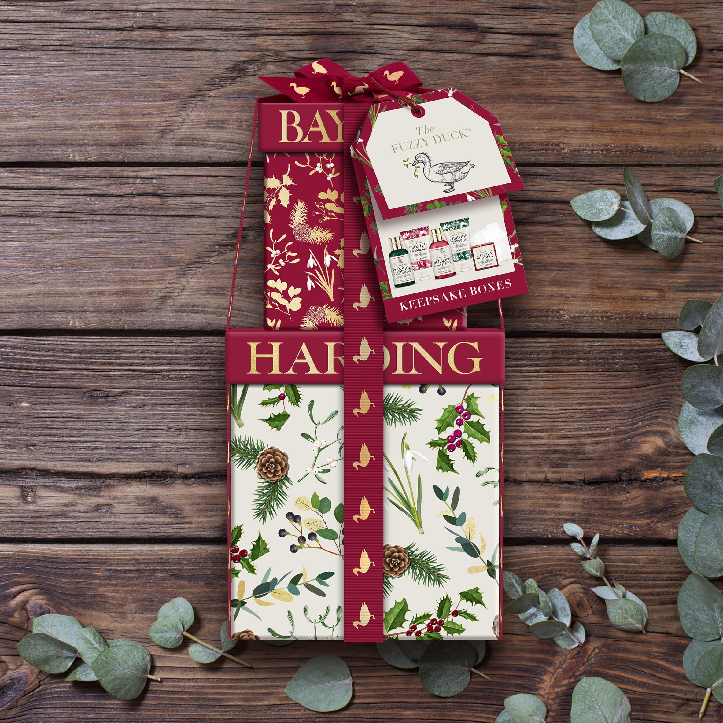 Baylis & Harding Luxury Gift Set for Women - Winter Wonderland Pamper Present with The Fuzzy Duck | Perfect for Christmas, Birthday & Spa Day Gifts