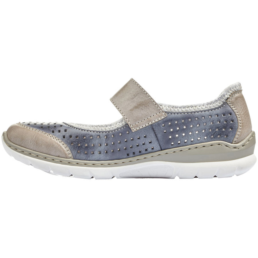 Rieker Nikita B5 Women's Comfortable Slip-On Shoes - Casual Walking & Office Wear for Everyday Style