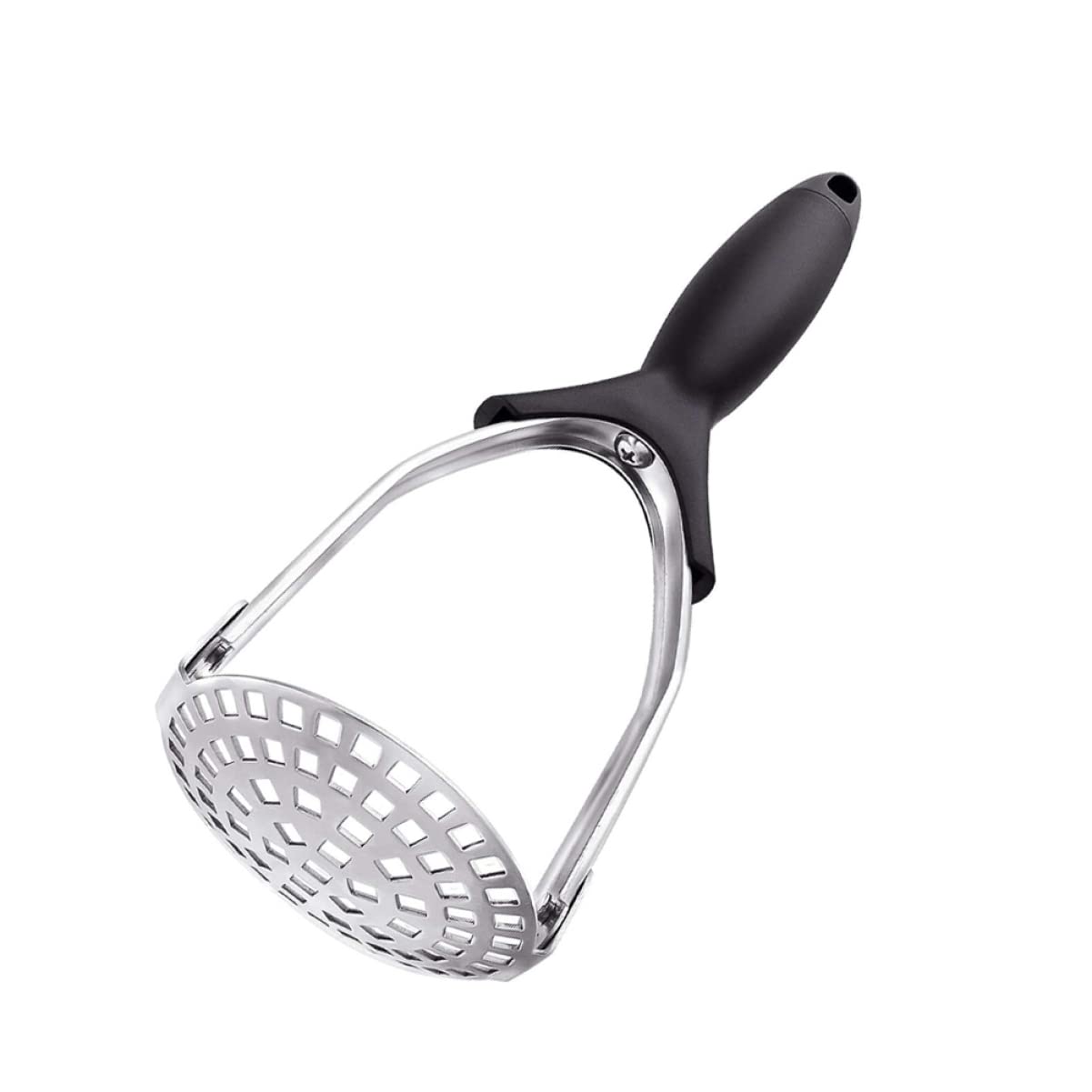 ULTECHNOVO Stainless Steel Potato Masher & Ricer - Heavy Duty Manual Spud Press for Smooth Mashed Potatoes, Baby Food & Baking - Perfect for Kitchens, Restaurants & Home Cooking